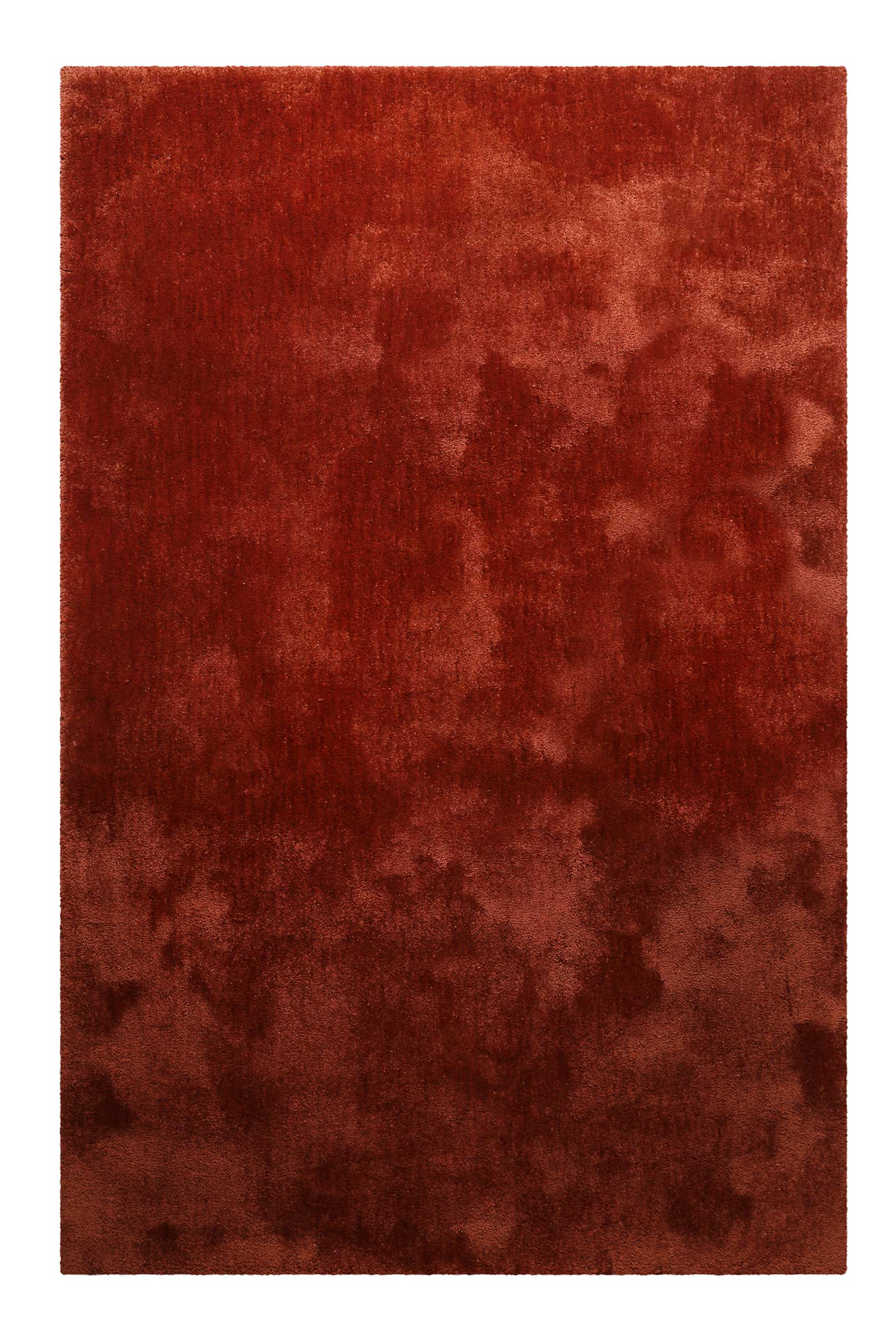 Teppich Braun Hochflor 
