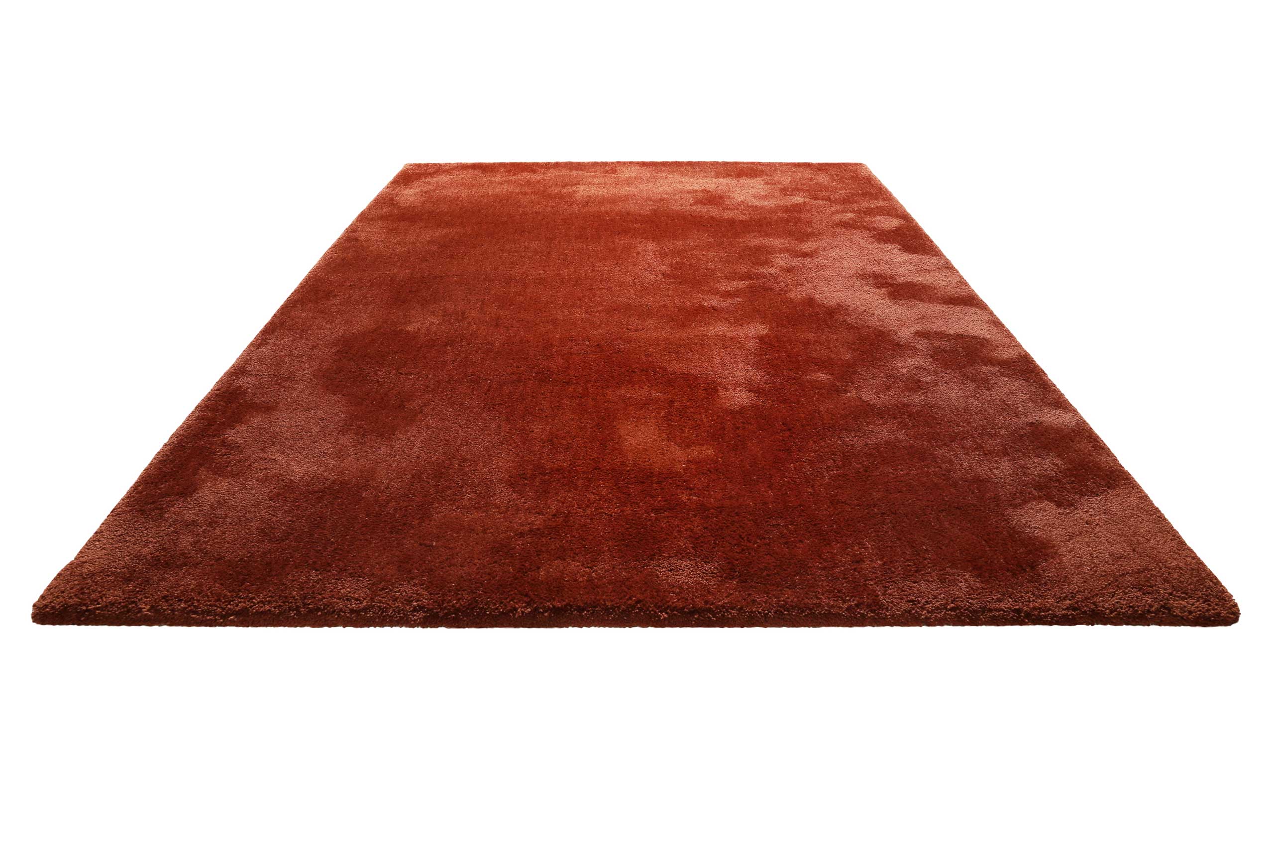 Teppich Braun Hochflor 