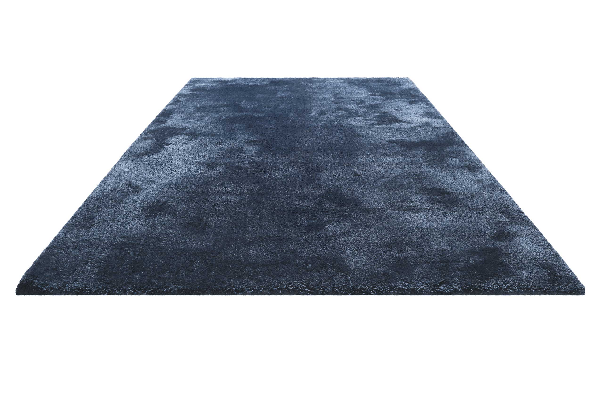 Teppich Dunkelblau Hochflor 