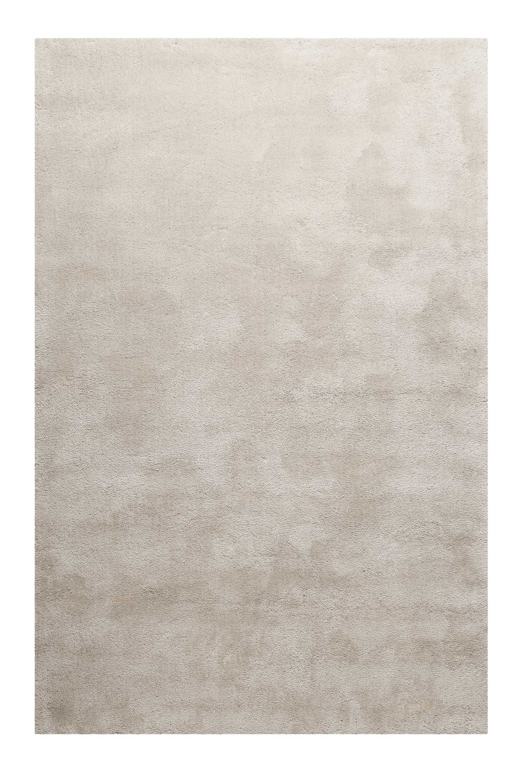 Teppich Creme Beige Hochflor » Pisa « Homie Living - Ansicht 1