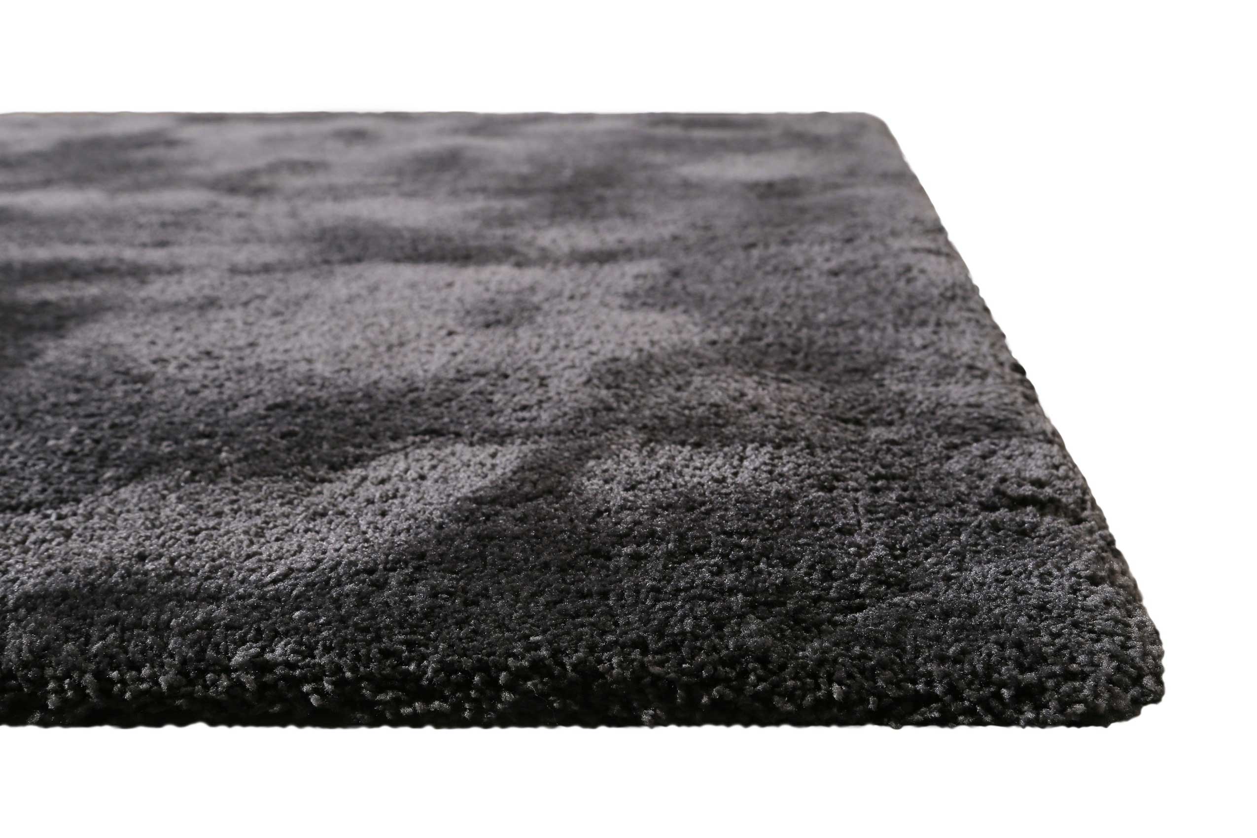 Teppich Anthrazit Hochflor 