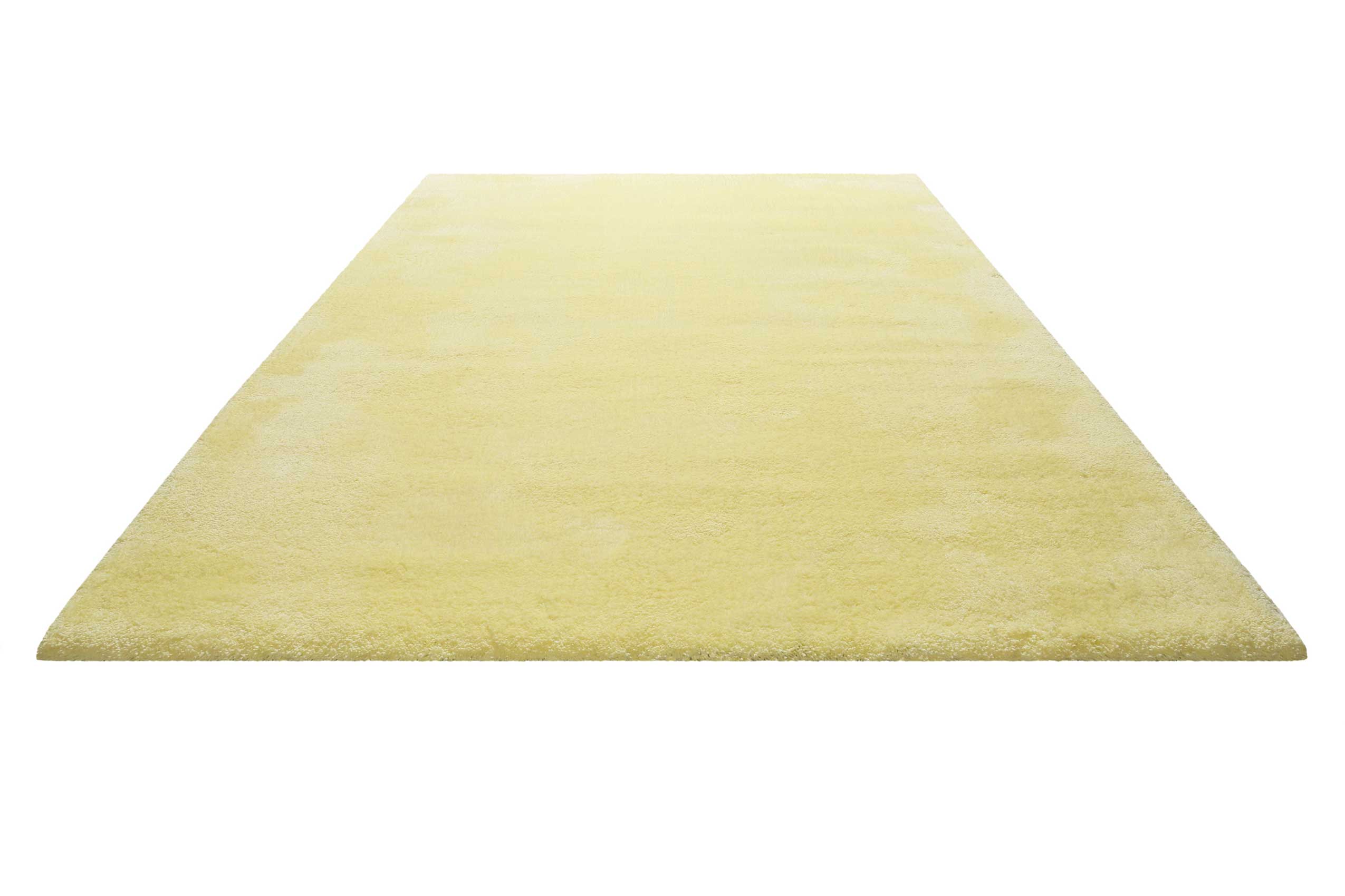 Teppich Gelb Hochflor 