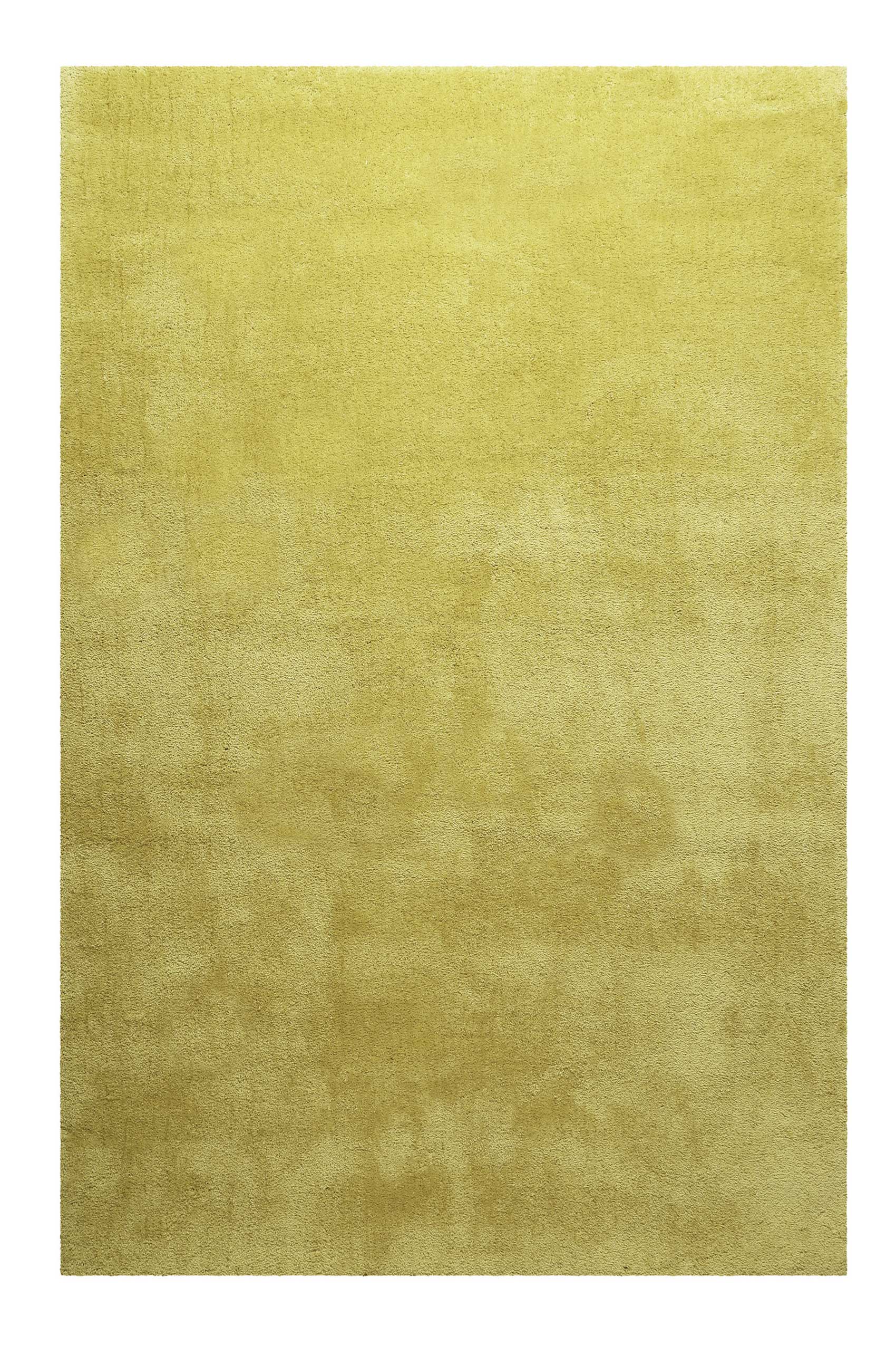 Teppich Senfgelb Hochflor 