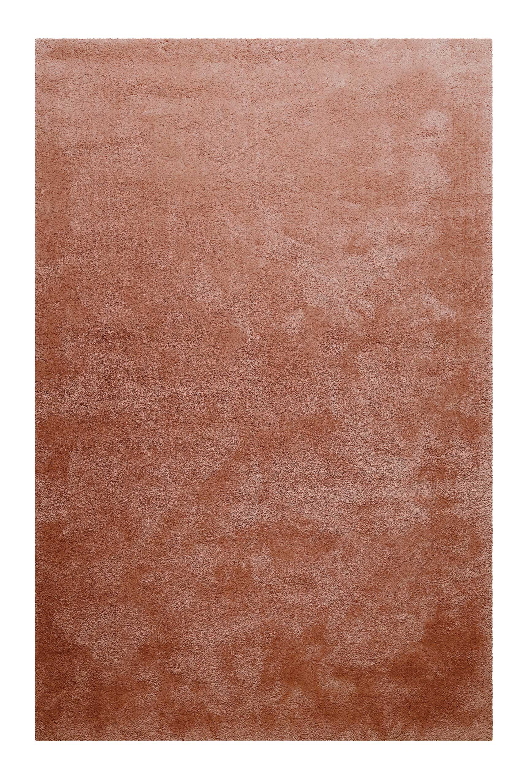 Teppich cognacfarben Hochflor 