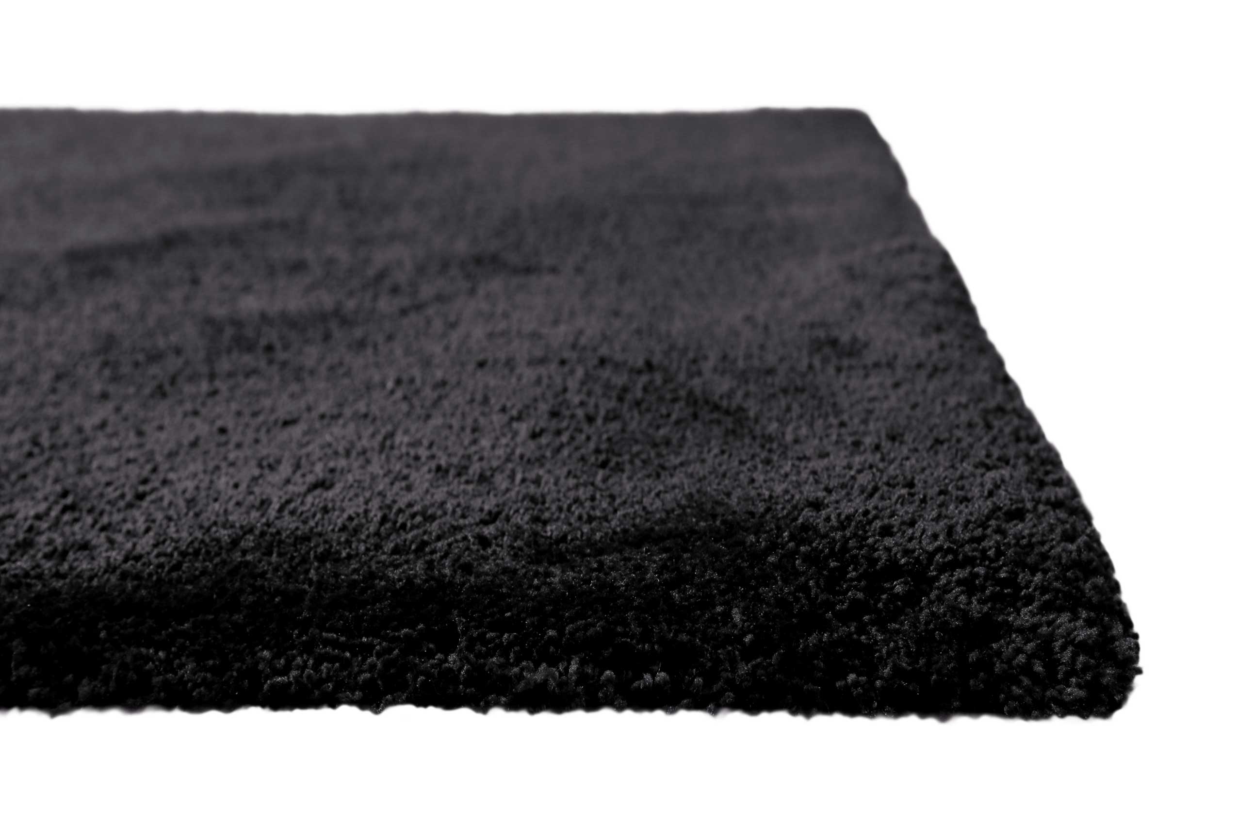 Teppich Schwarz Hochflor » Pisa « Homie Living - Ansicht 3