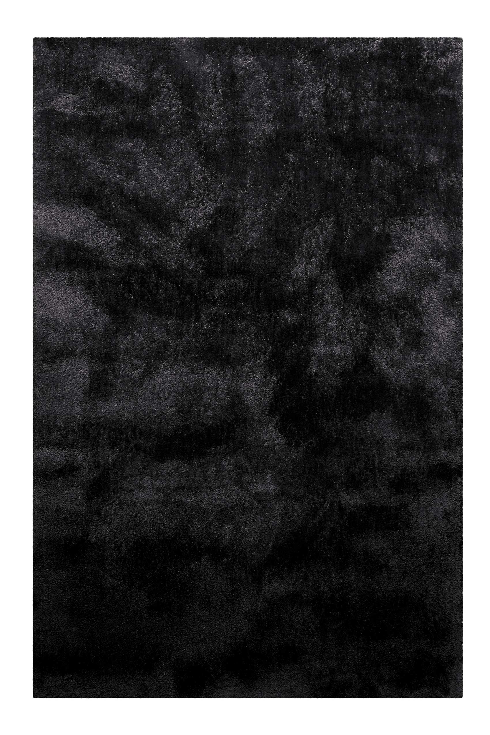Teppich Schwarz Hochflor » Pisa « Homie Living - Ansicht 1