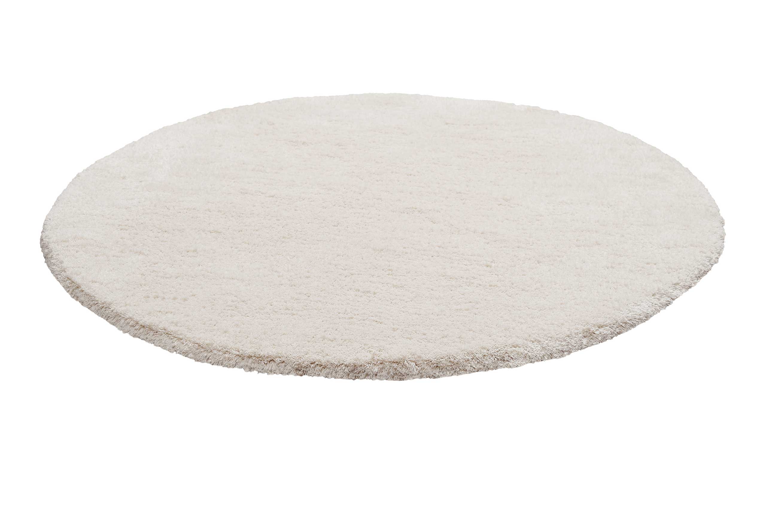 Badteppich Creme Weiß 