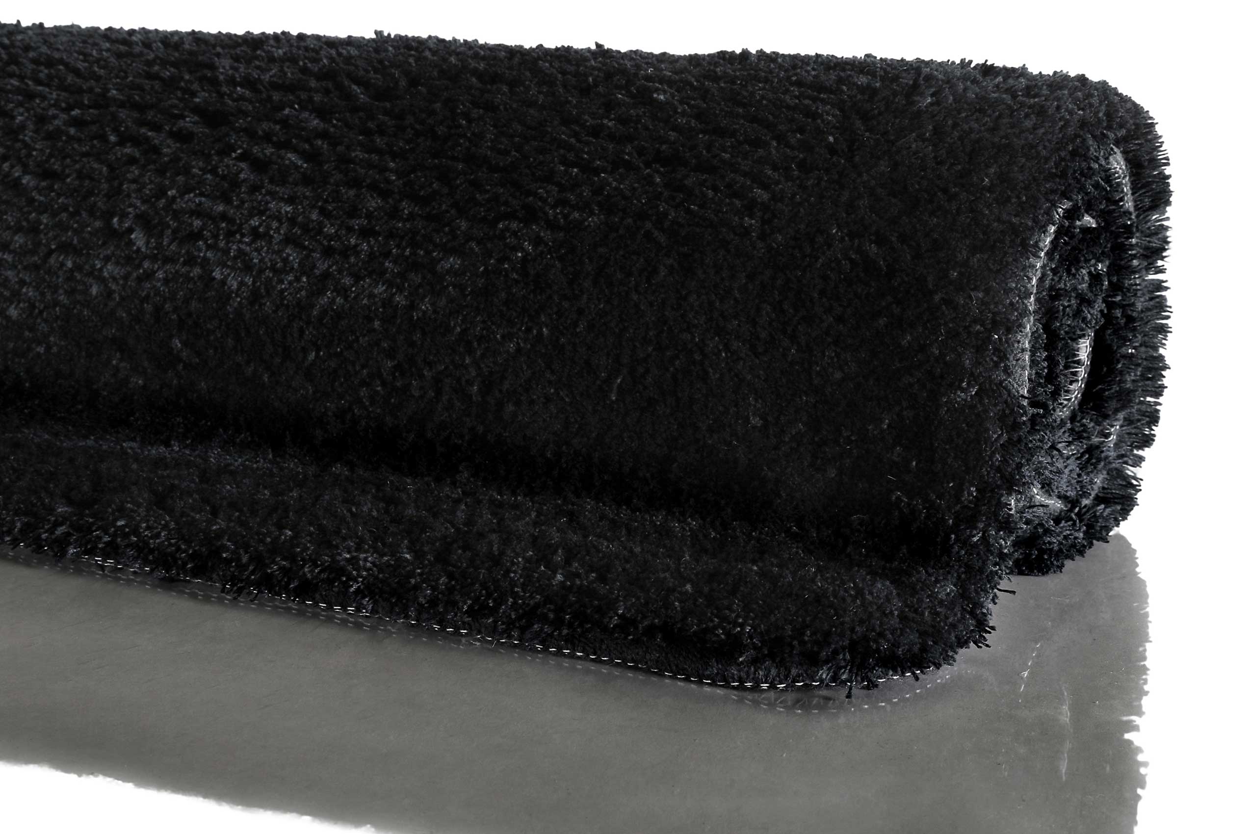 Badteppich Schwarz