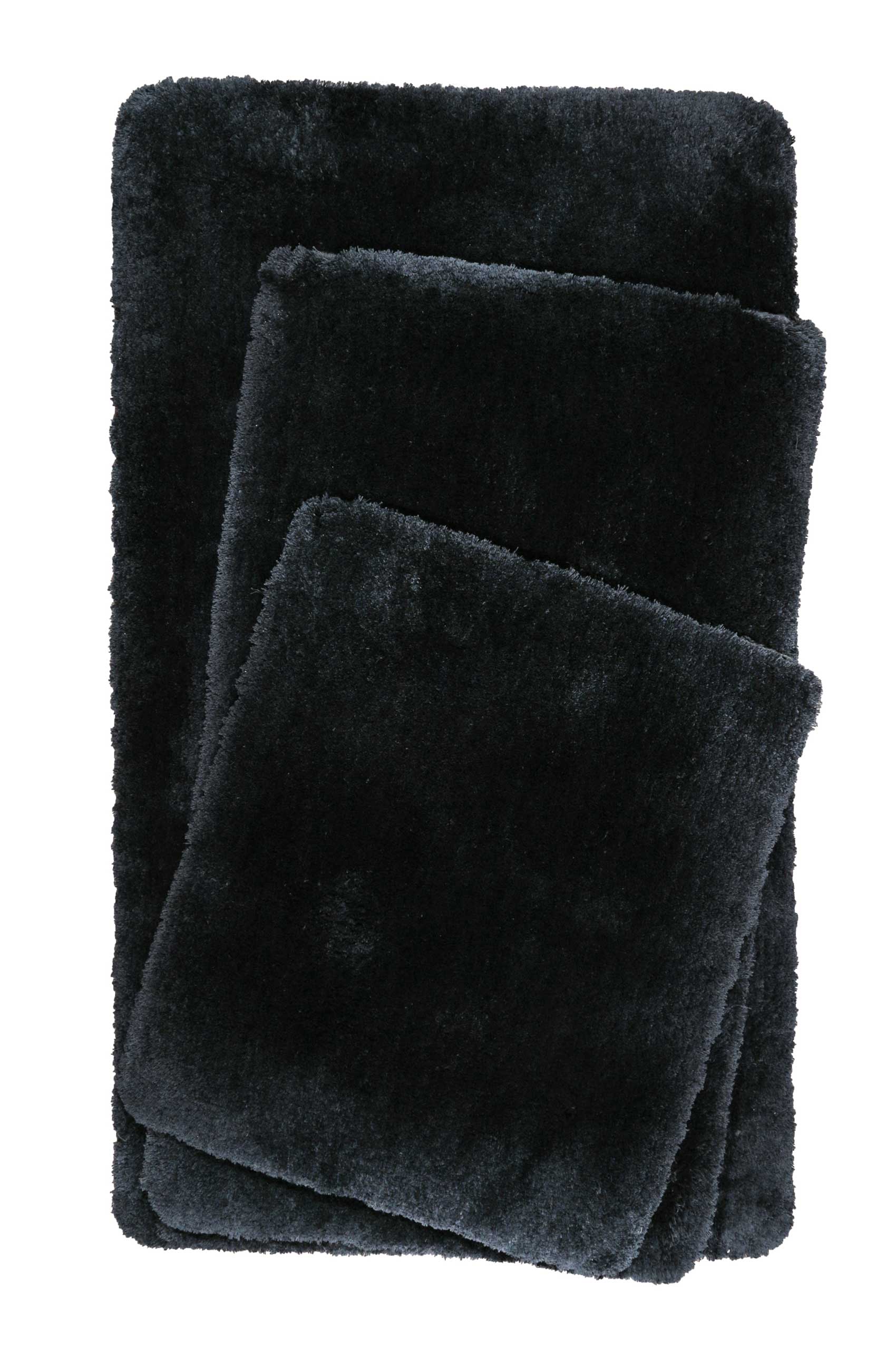Badteppich Schwarz