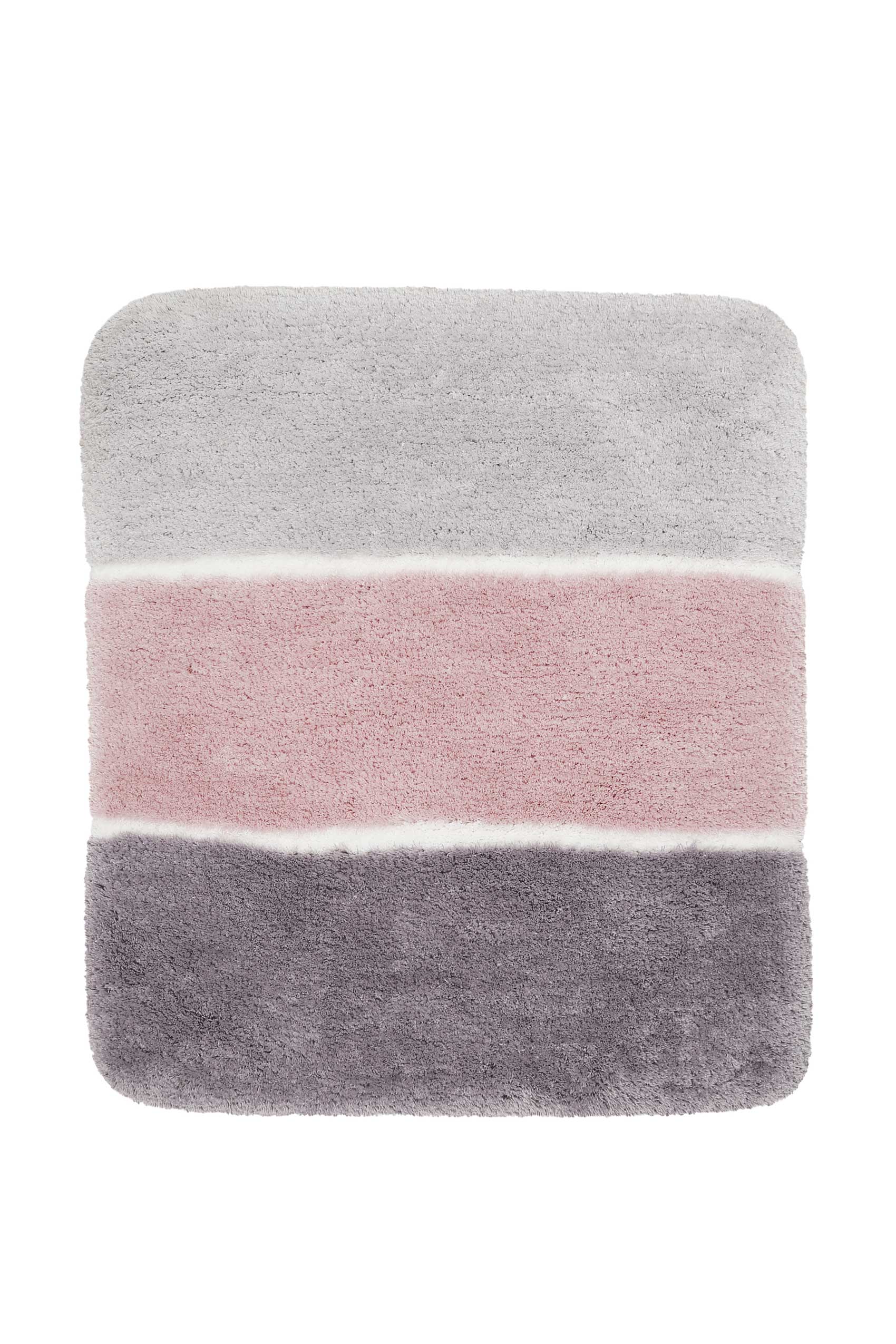 Badteppich Rosa Grau Silber » Rio Marina « Homie Living - Ansicht 6