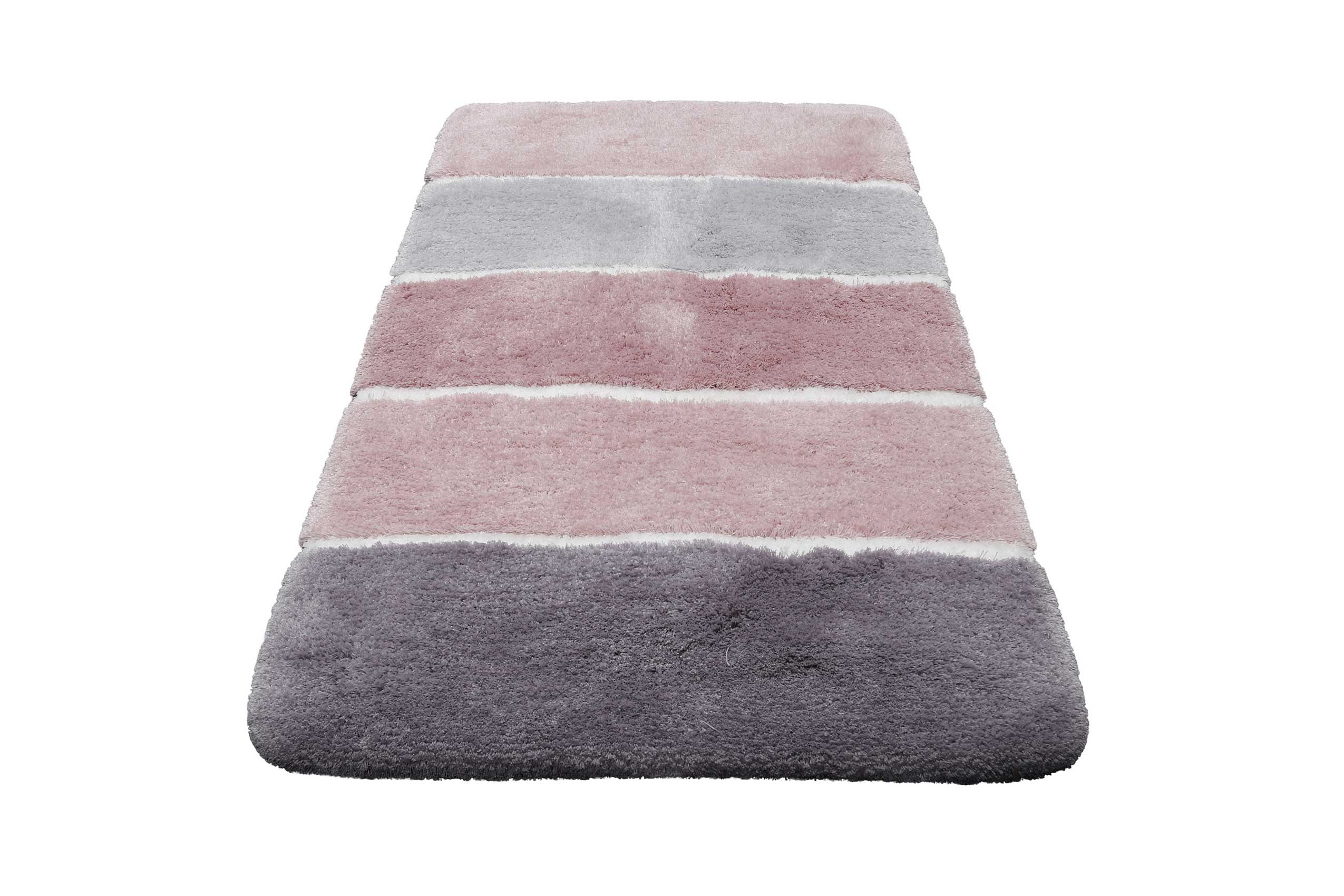 Badteppich Rosa Grau Silber » Rio Marina « Homie Living - Ansicht 7