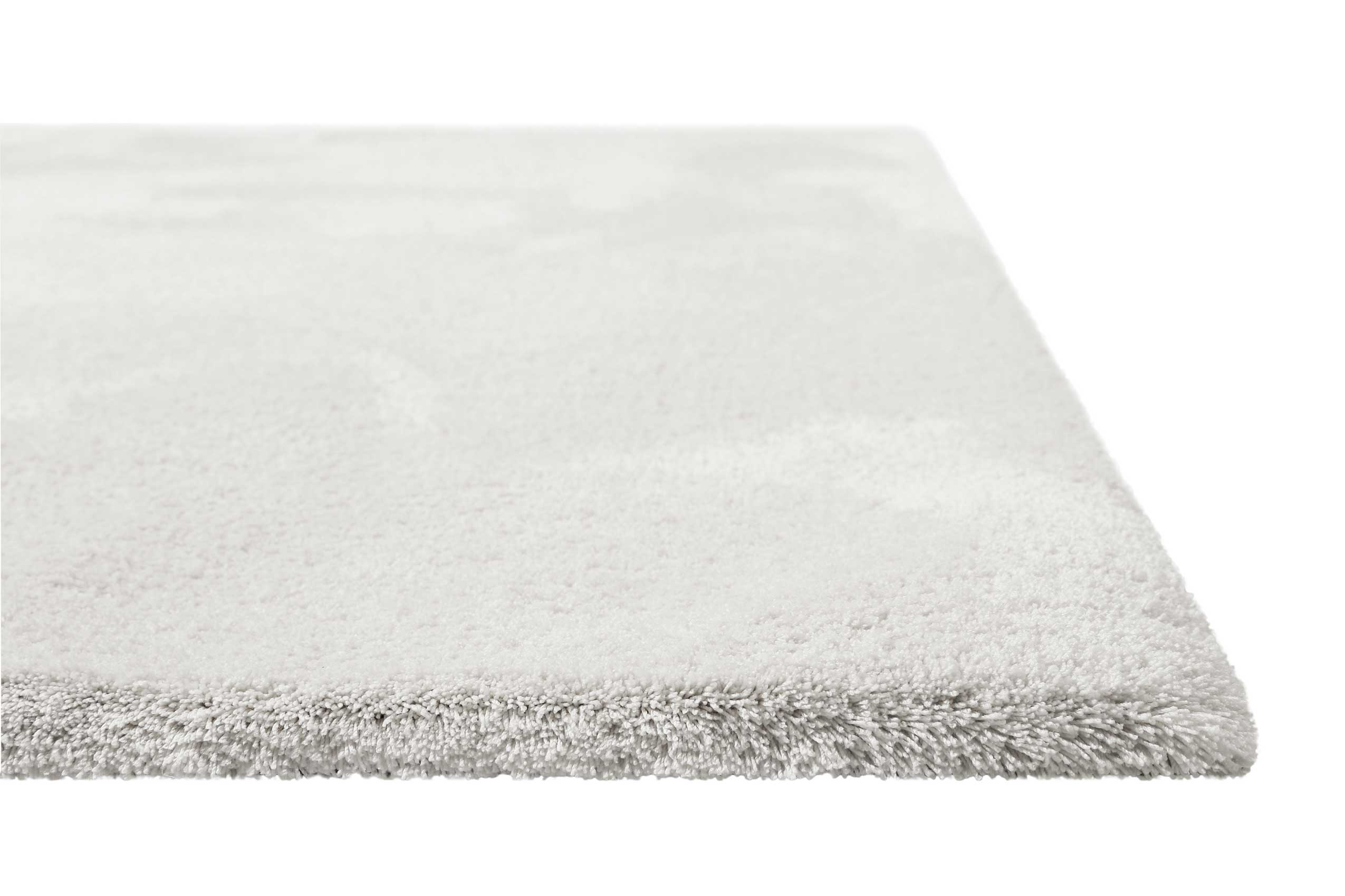 Teppich Creme Weiß Hochflor 