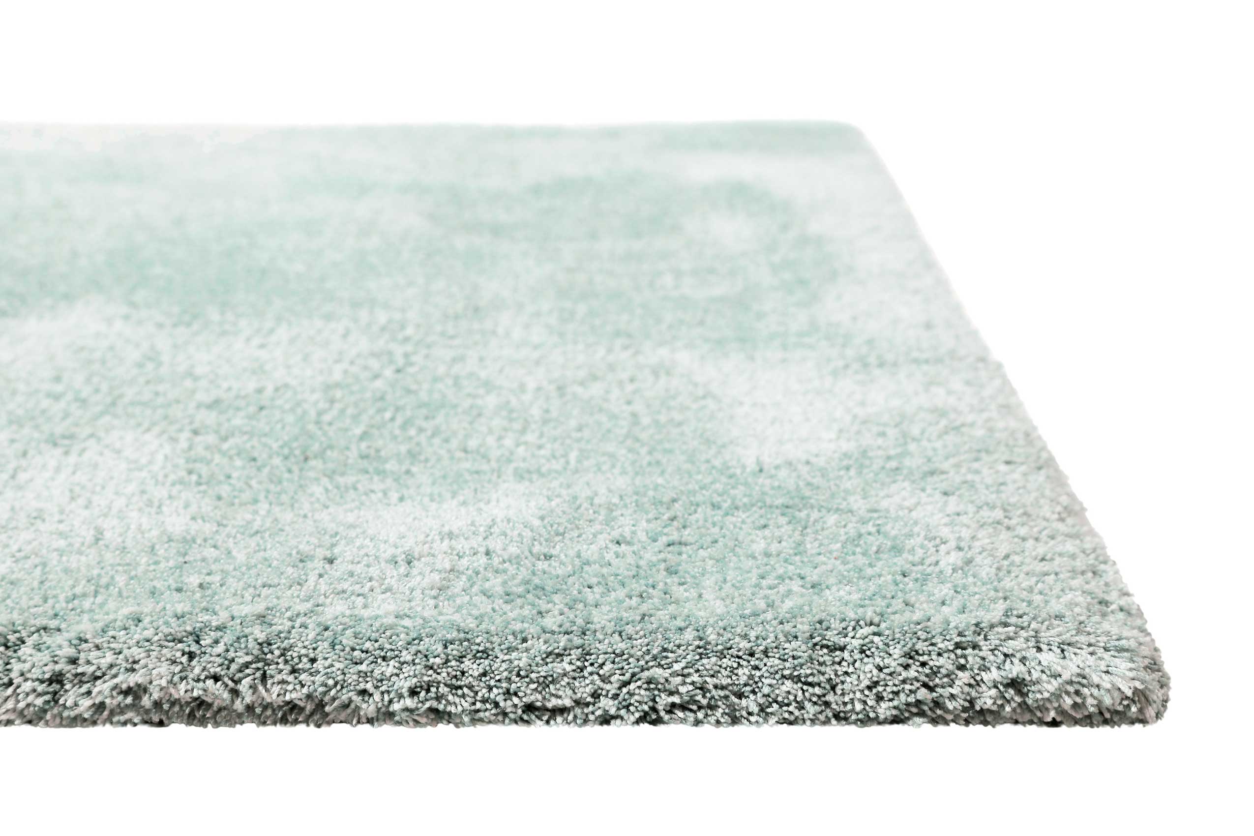 Teppich Hellgrün Hochflor 