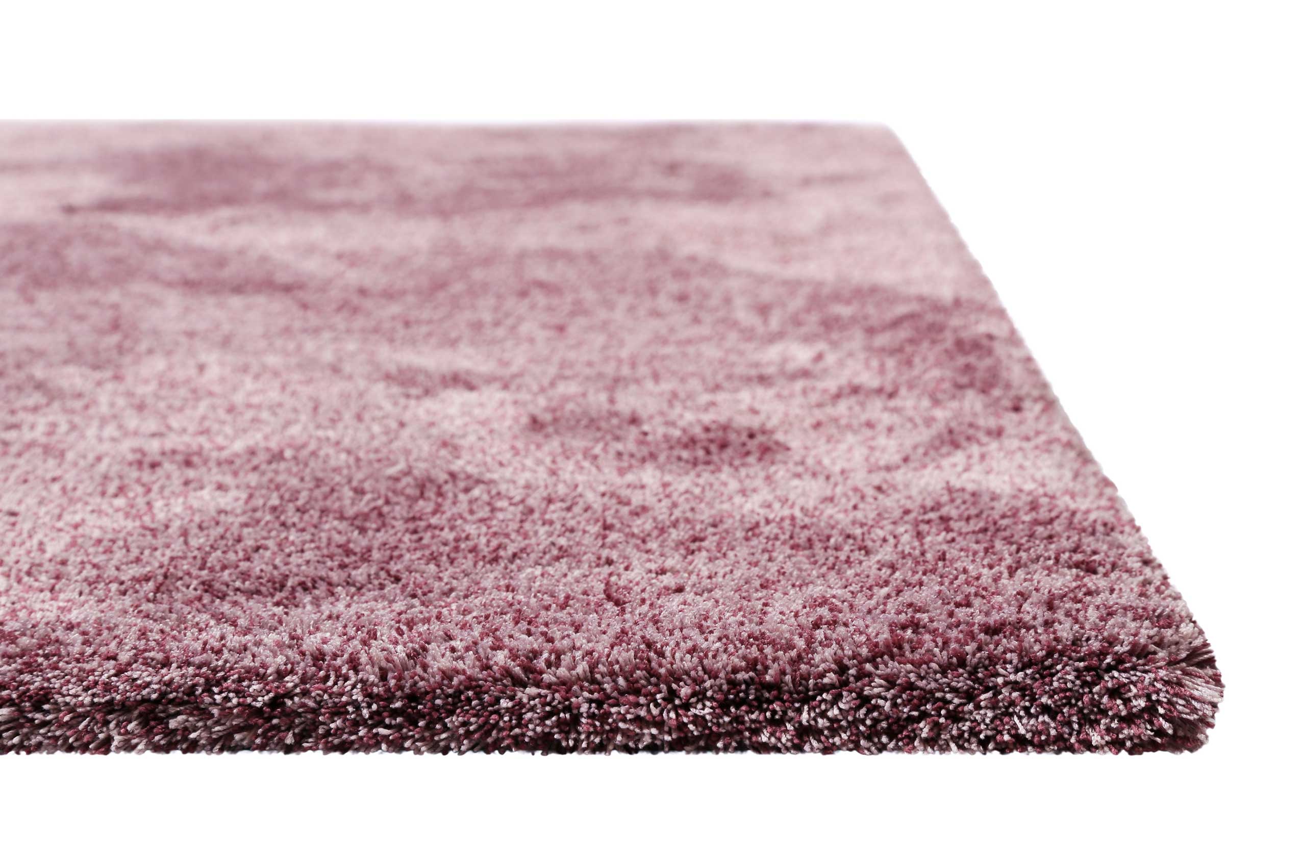 Teppich Lila meliert Hochflor 