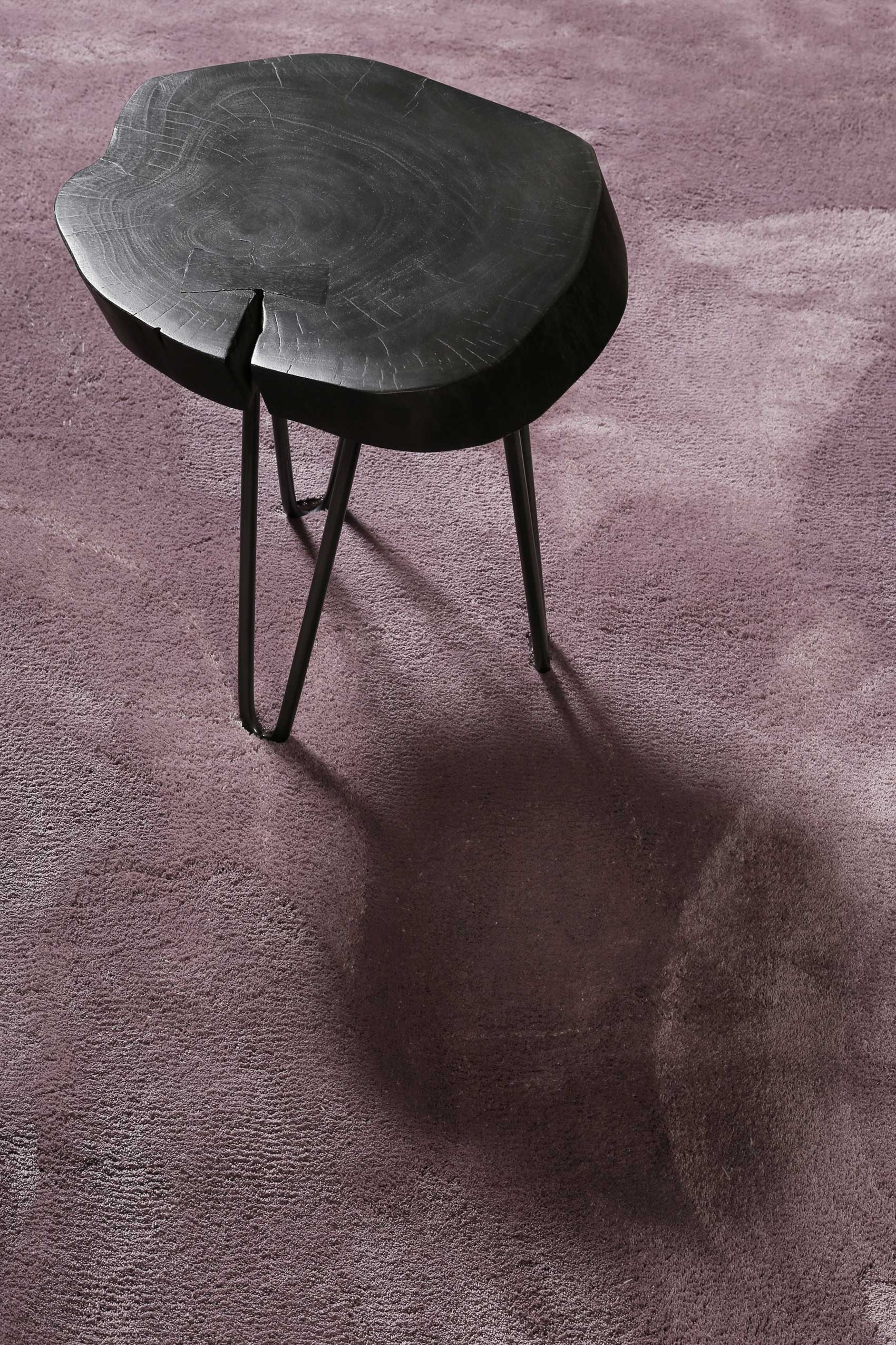 Teppich Lila Flieder Hochflor » Sienna « Homie Living - Ansicht 4