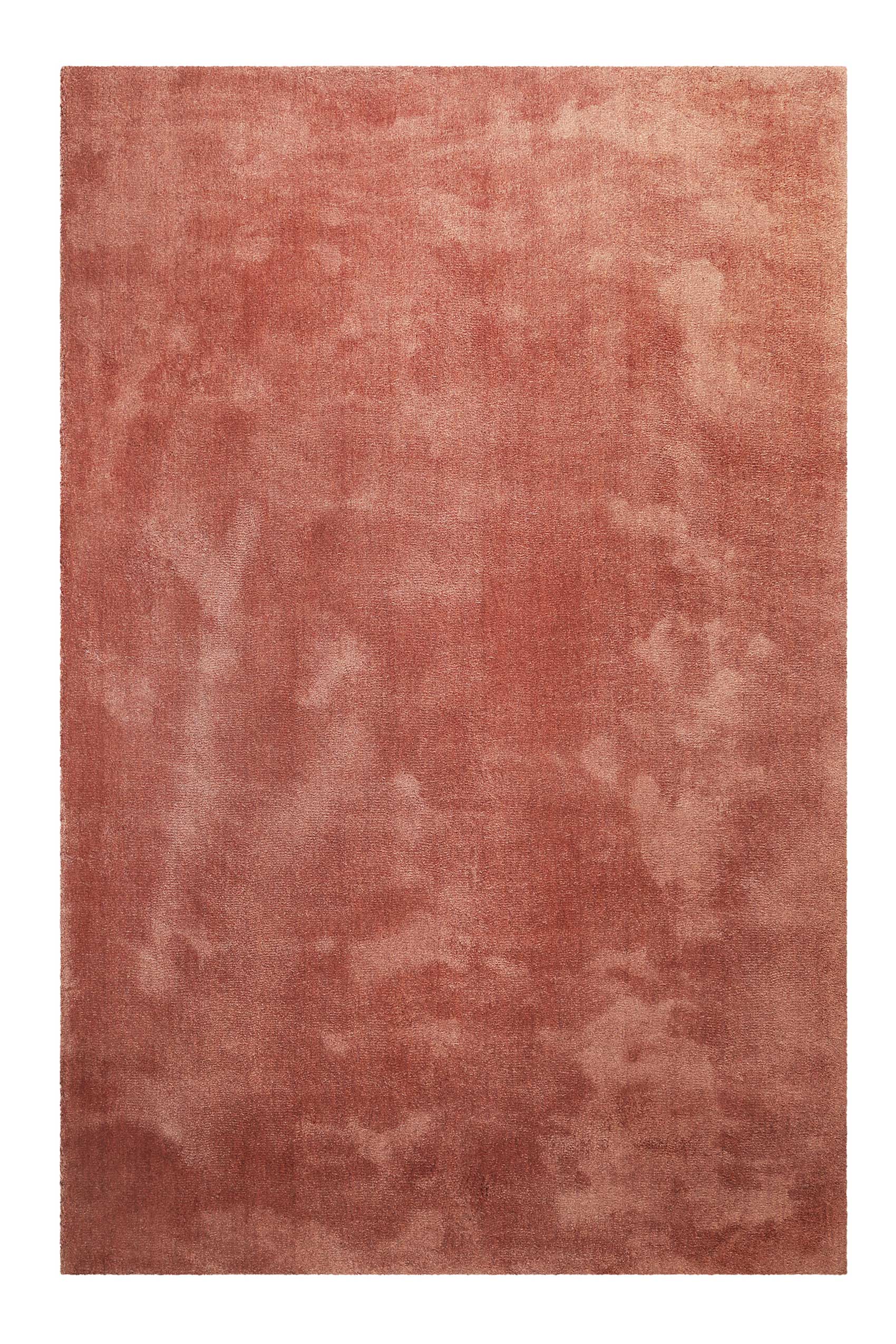 Teppich Rot Braun Hochflor » Sienna « Homie Living - Ansicht 1