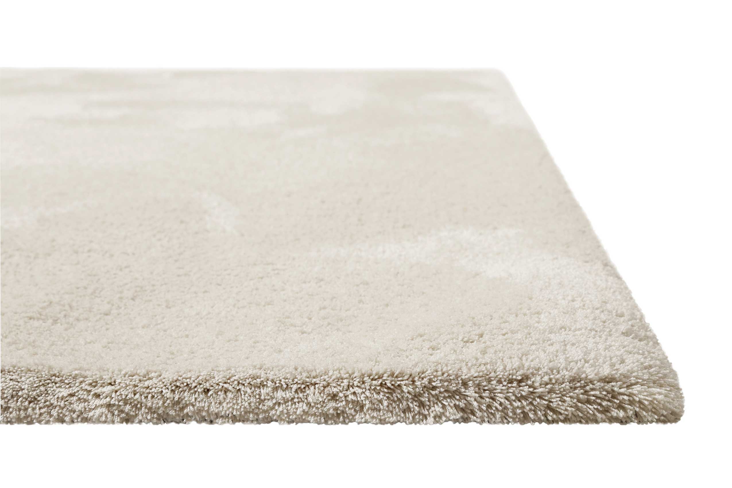 Teppich Hellbeige Hochflor 