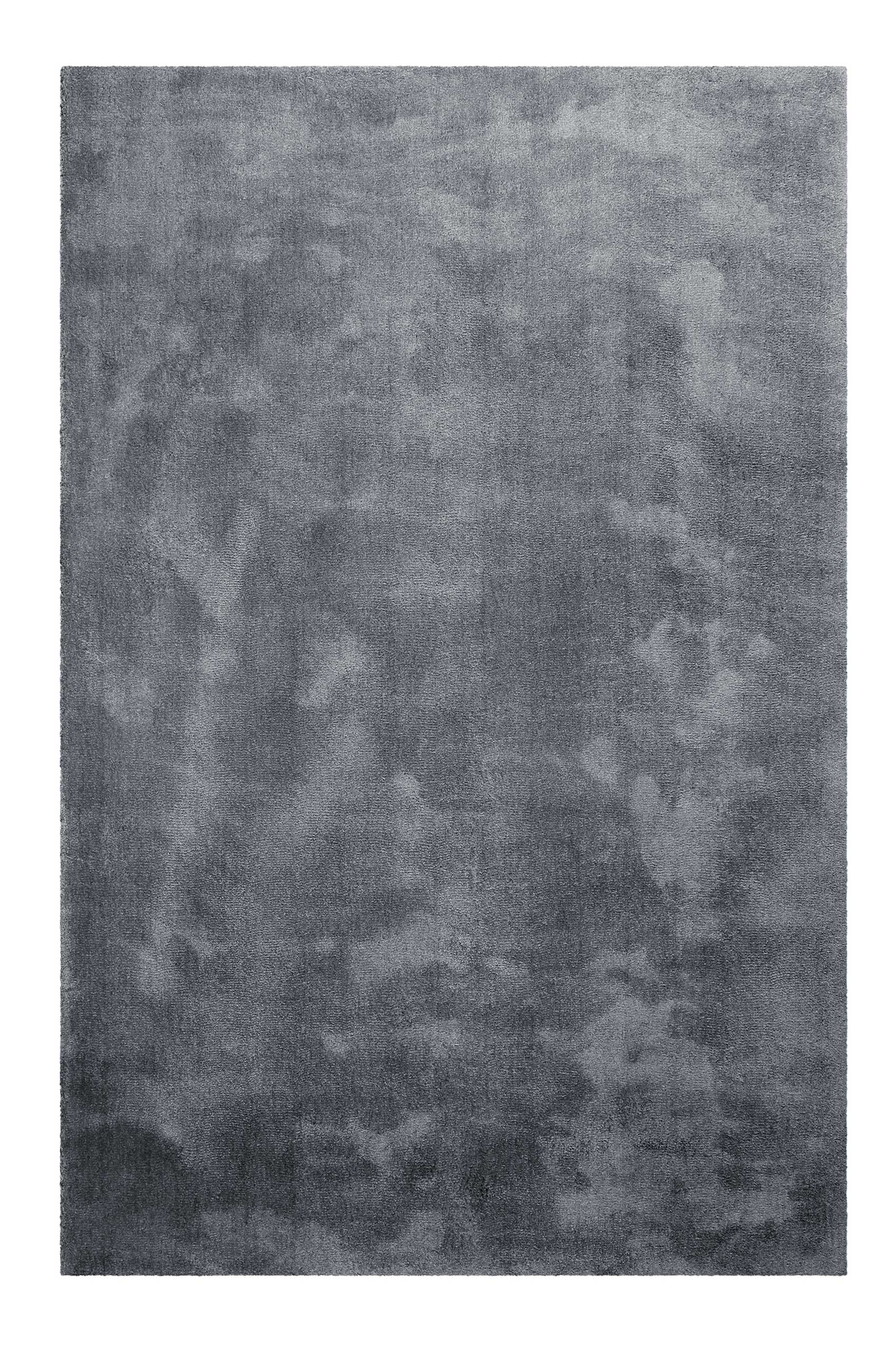 Teppich Dunkelgrau Hochflor 
