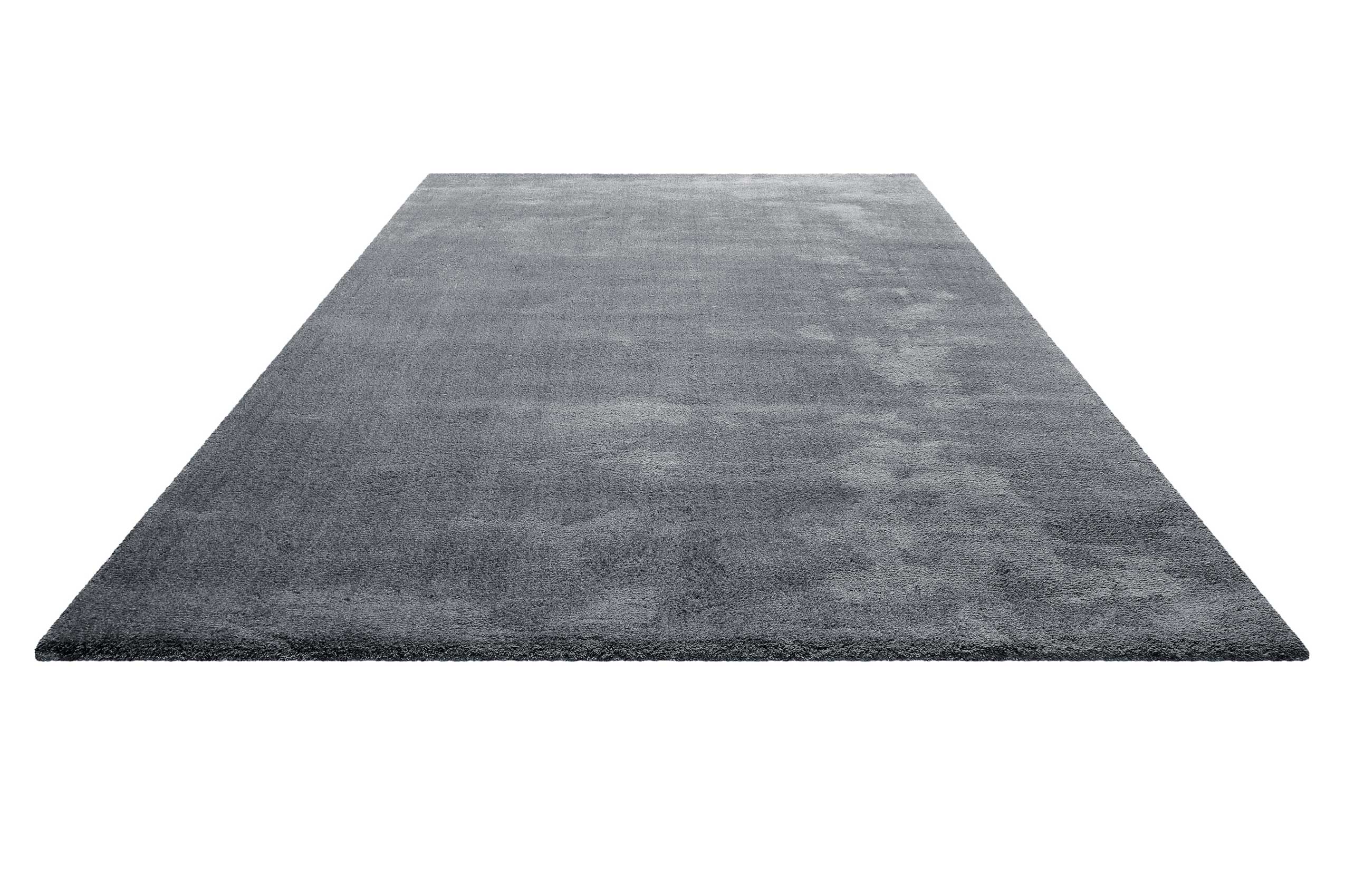 Teppich Dunkelgrau Hochflor 