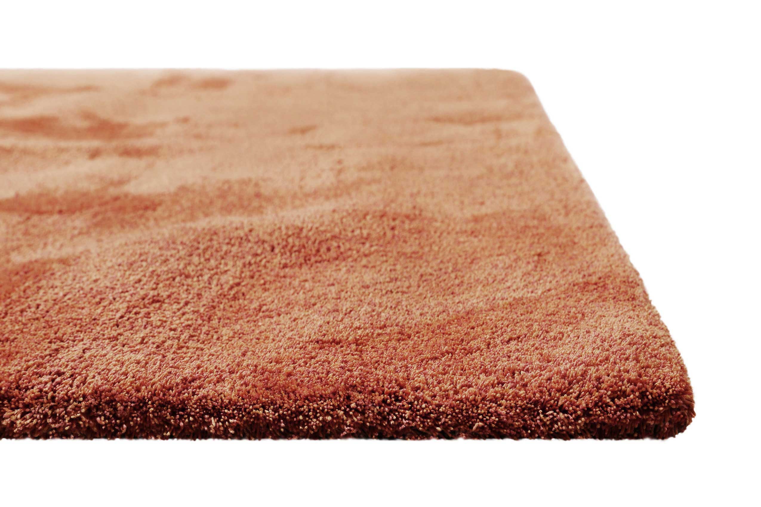Teppich Orange Hochflor 