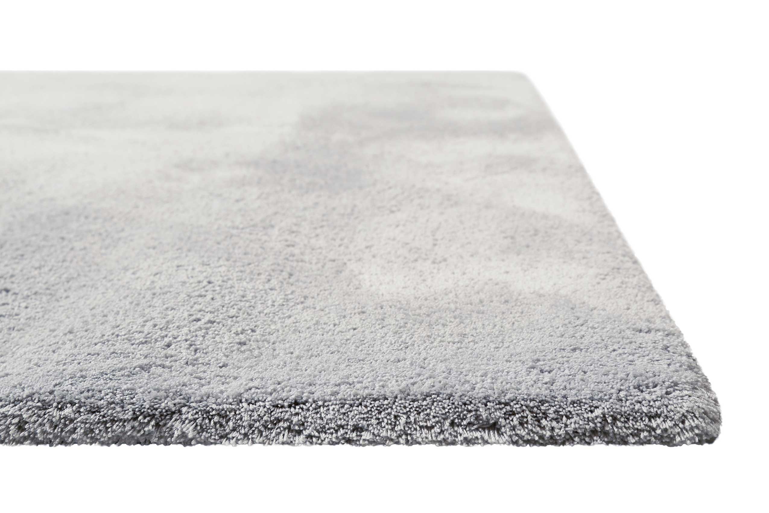 Teppich Hellgrau Blau Hochflor » Sienna « Homie Living - Ansicht 3