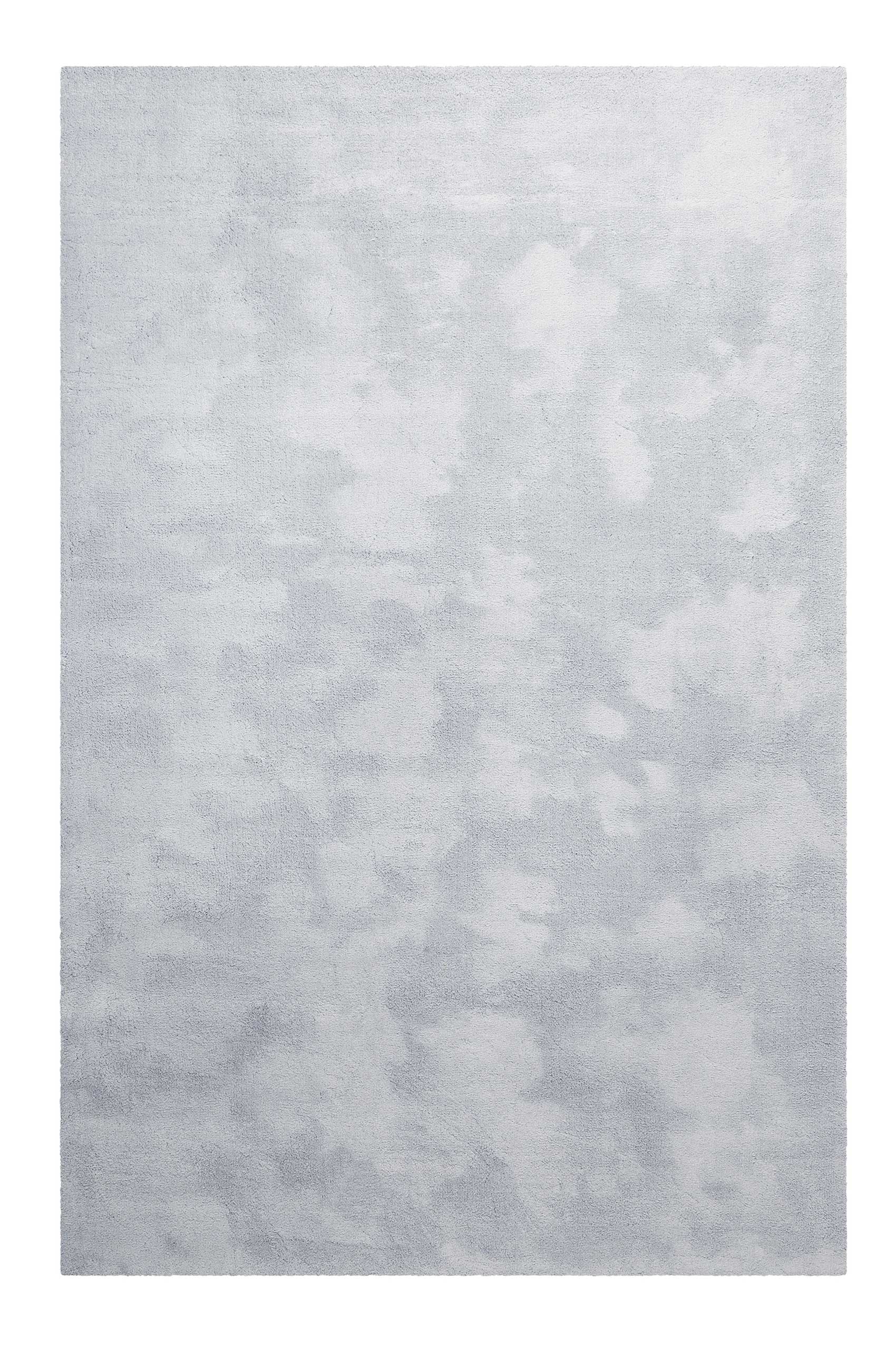 Teppich Hellgrau Blau Hochflor » Sienna « Homie Living - Ansicht 1