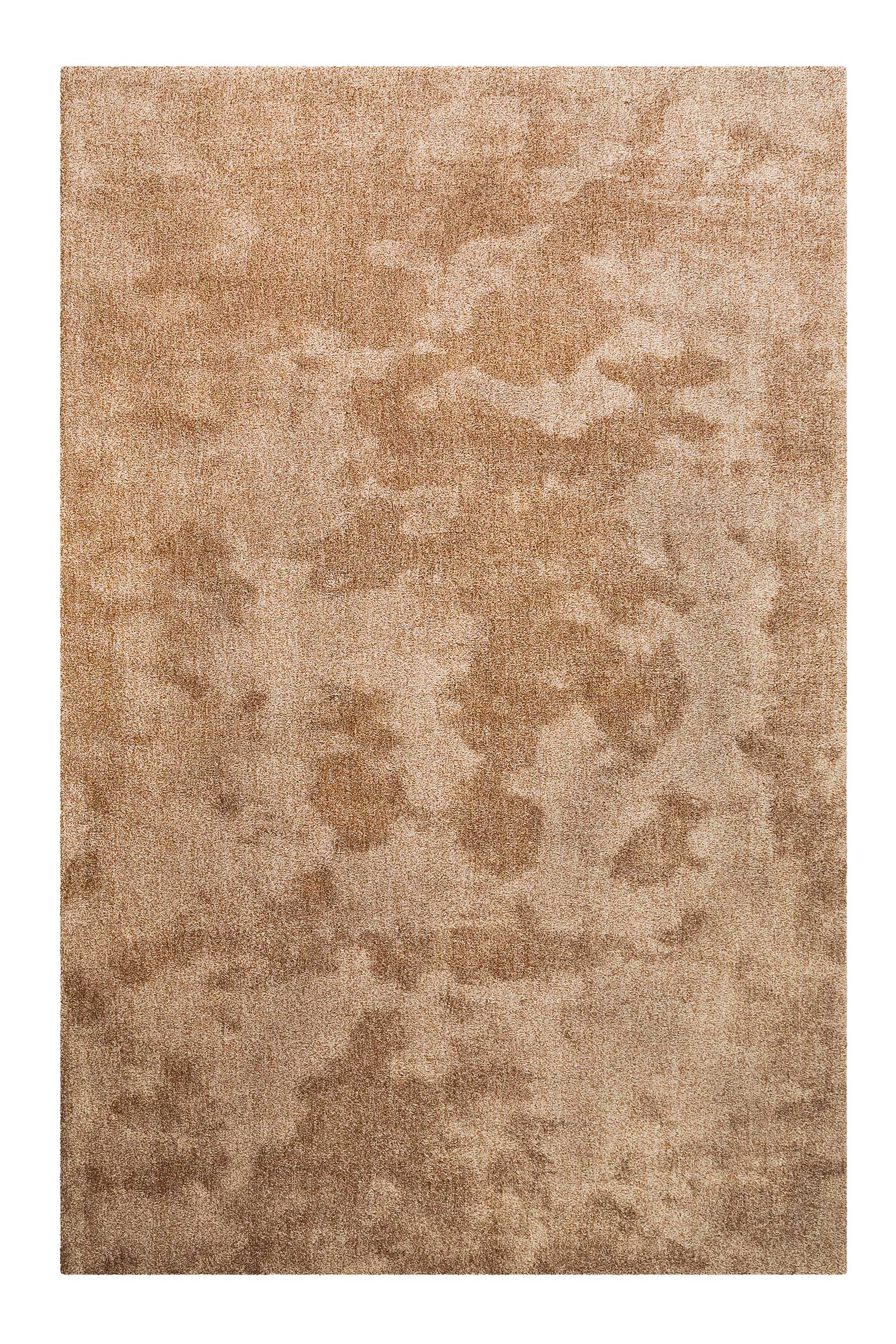 Teppich Sand Braun Hochflor » Sienna « Homie Living - Ansicht 1