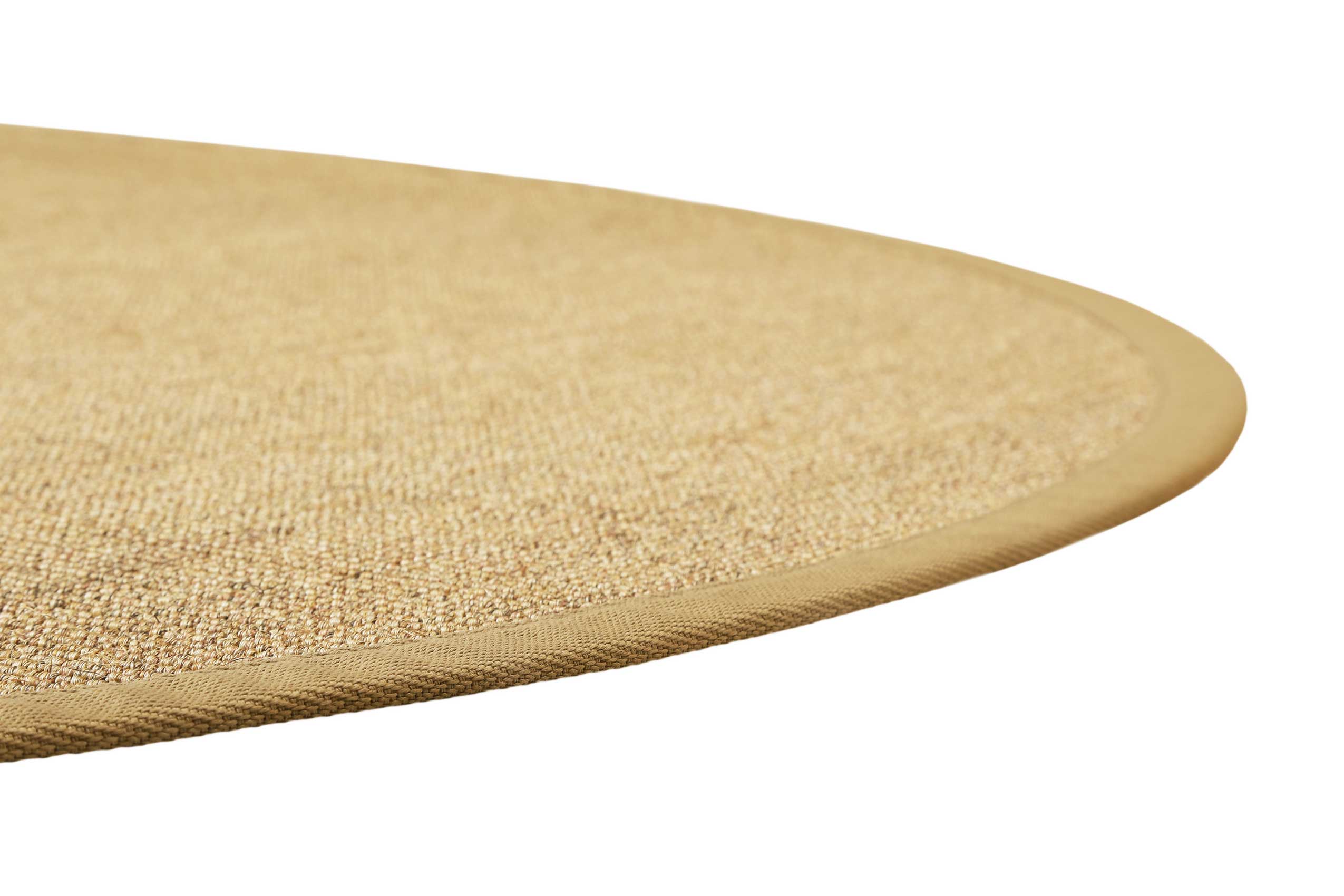 Sisal Teppich Rund Natur » Tansania « Homie Living - Ansicht 3