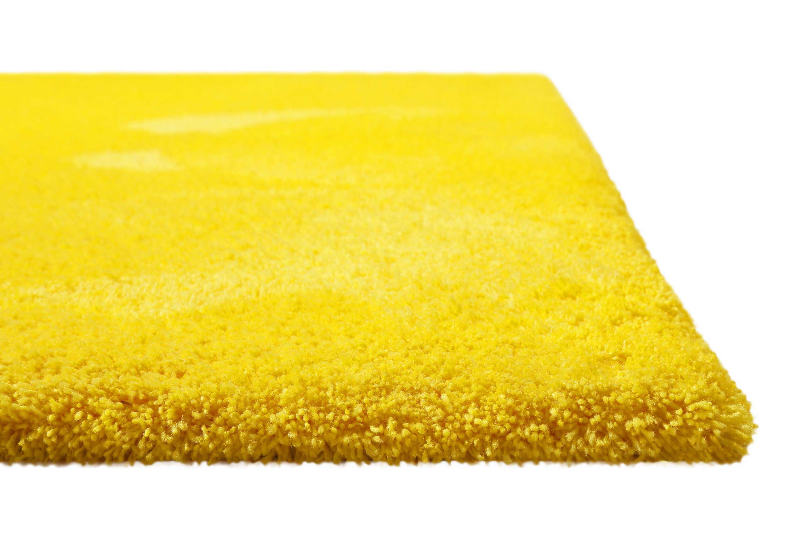 Teppich Gelb soft & weich Hochflor » Tivoli « Homie Living - Ansicht 3