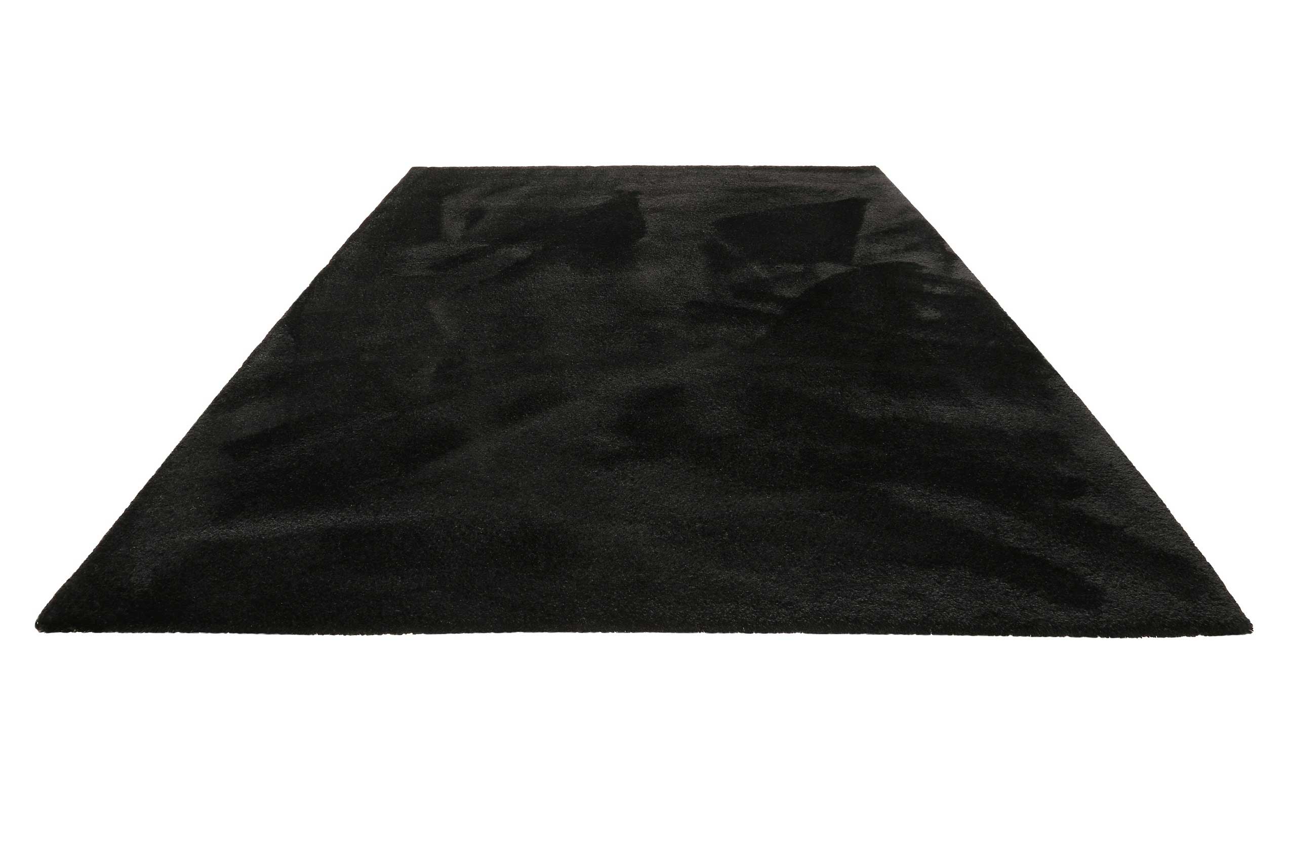 Teppich Schwarz soft & weich Hochflor » Tivoli « Homie Living - Ansicht 2