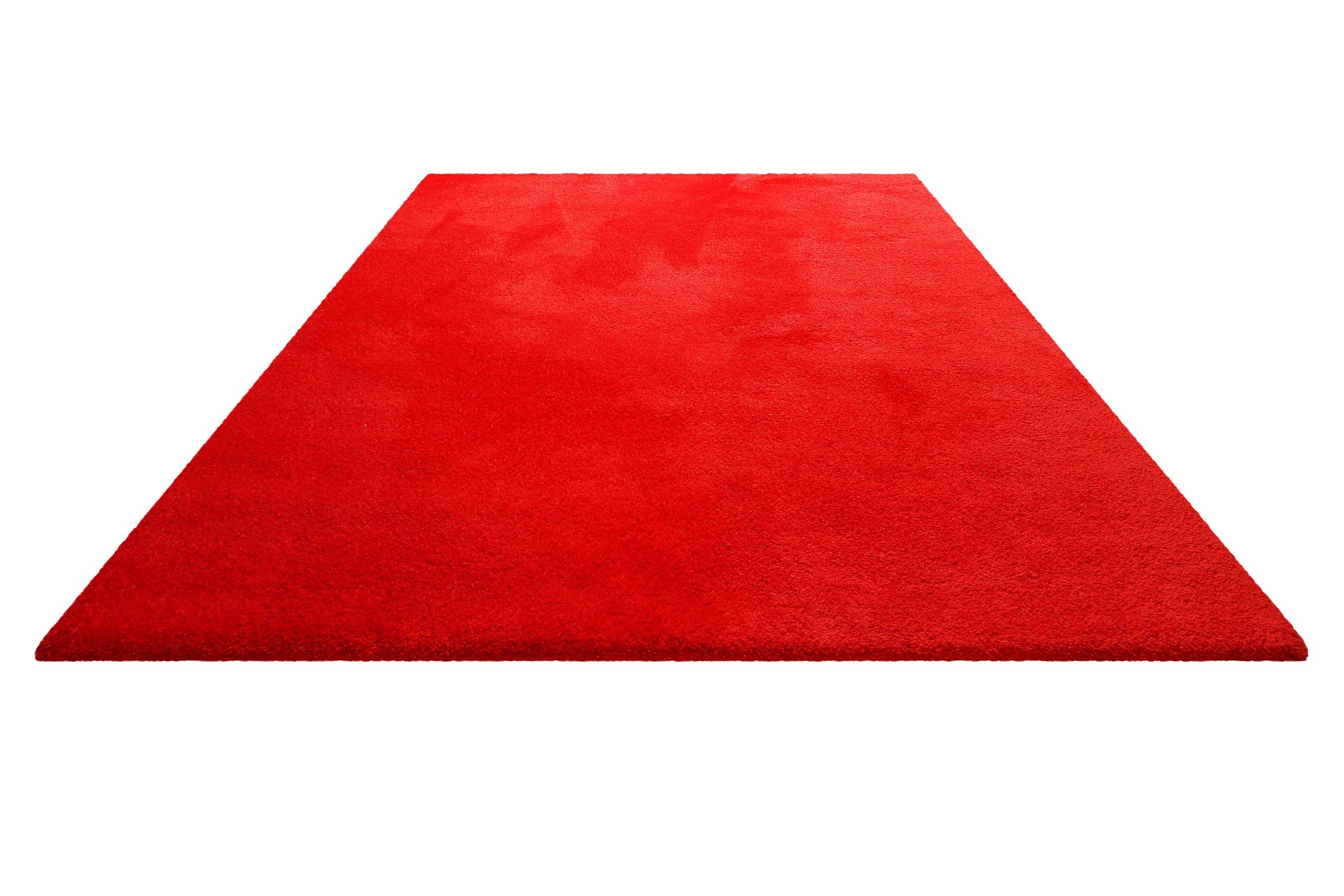 Teppich Rot soft & weich Hochflor » Tivoli « Homie Living - Ansicht 2