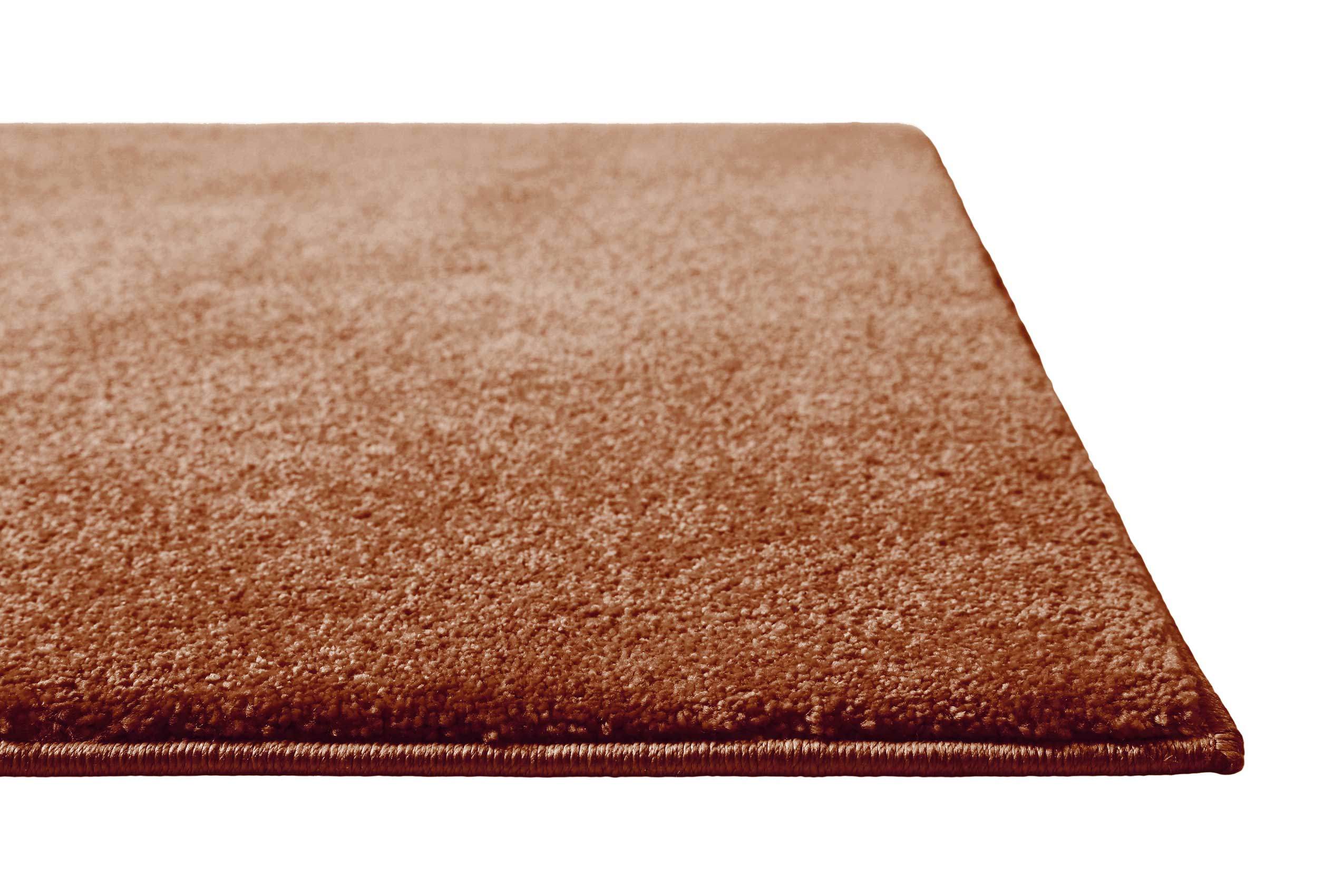 Teppich Rost Braun Kurzflor weich & soft » Venice « Homie Living - Ansicht 3