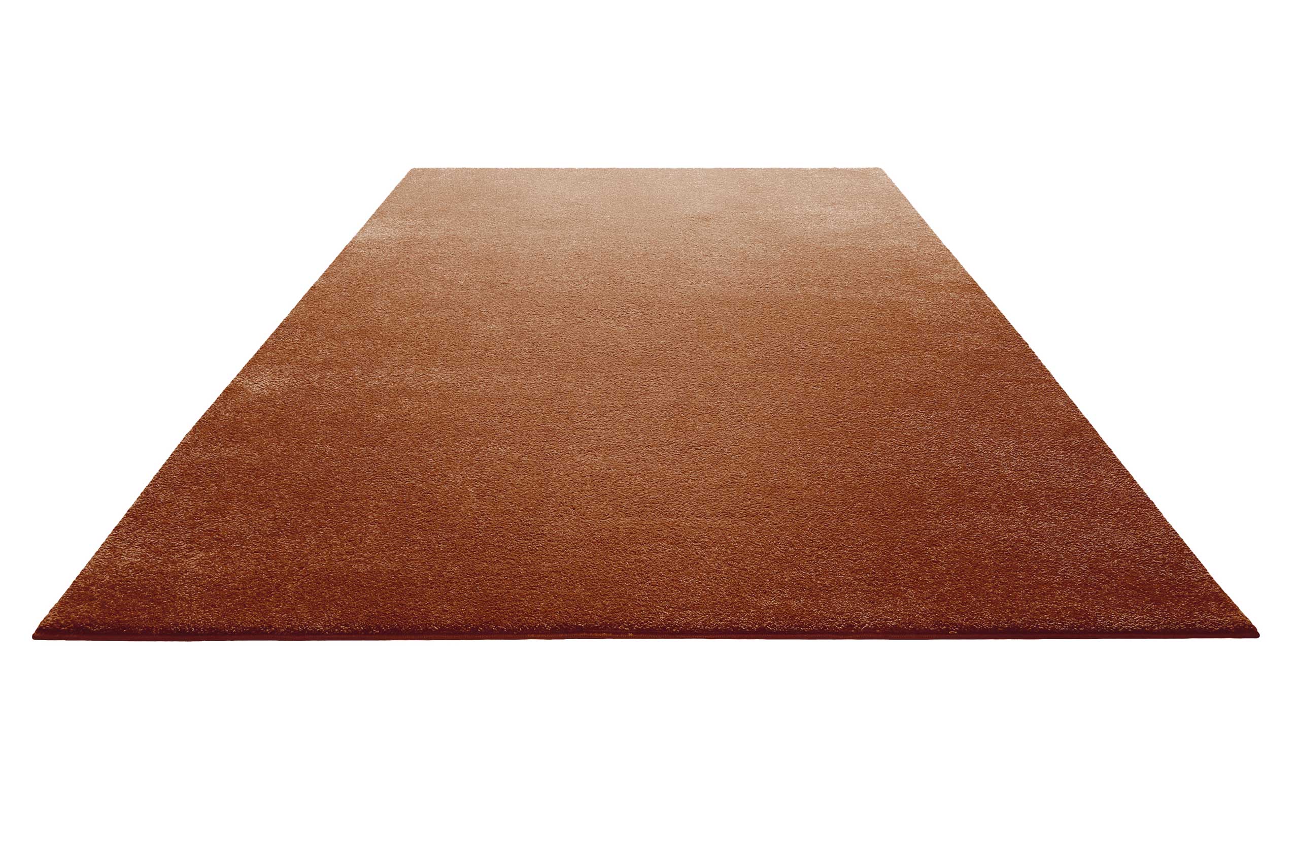 Teppich Rost Braun Kurzflor weich & soft » Venice « Homie Living - Ansicht 2