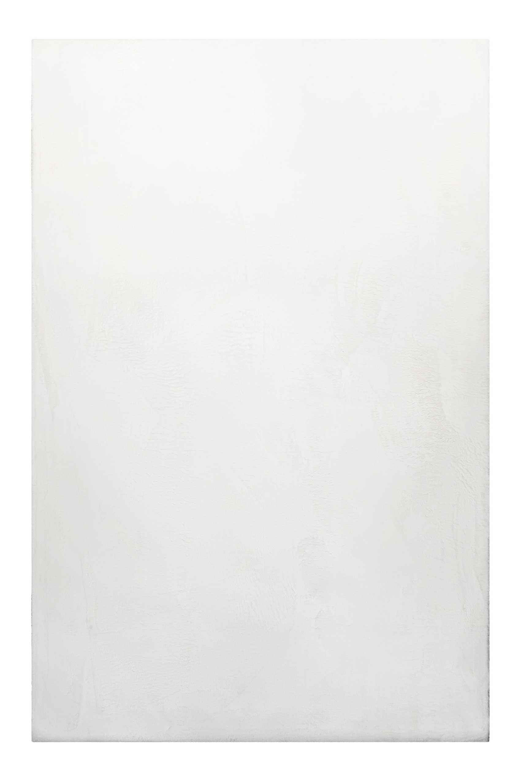 Kunstfell Teppich Creme Weiß soft & weich » Villa Rosso « Homie Living - Ansicht 1