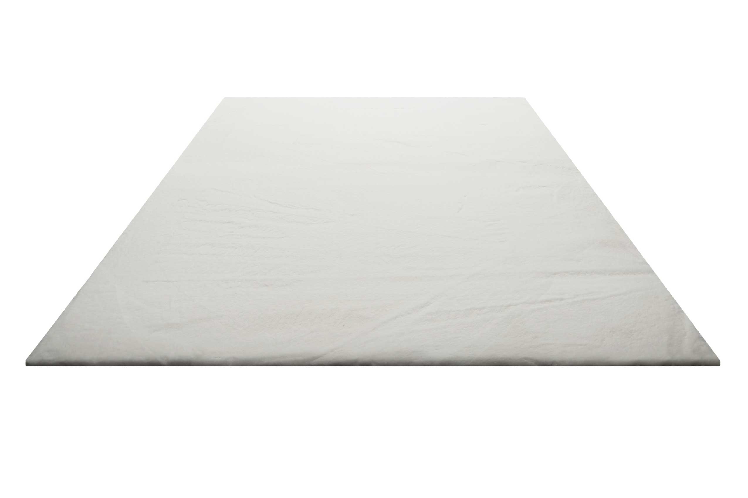 Teppich Weiß kuschelig & flauschig » Vita « Homie Living - Ansicht 2