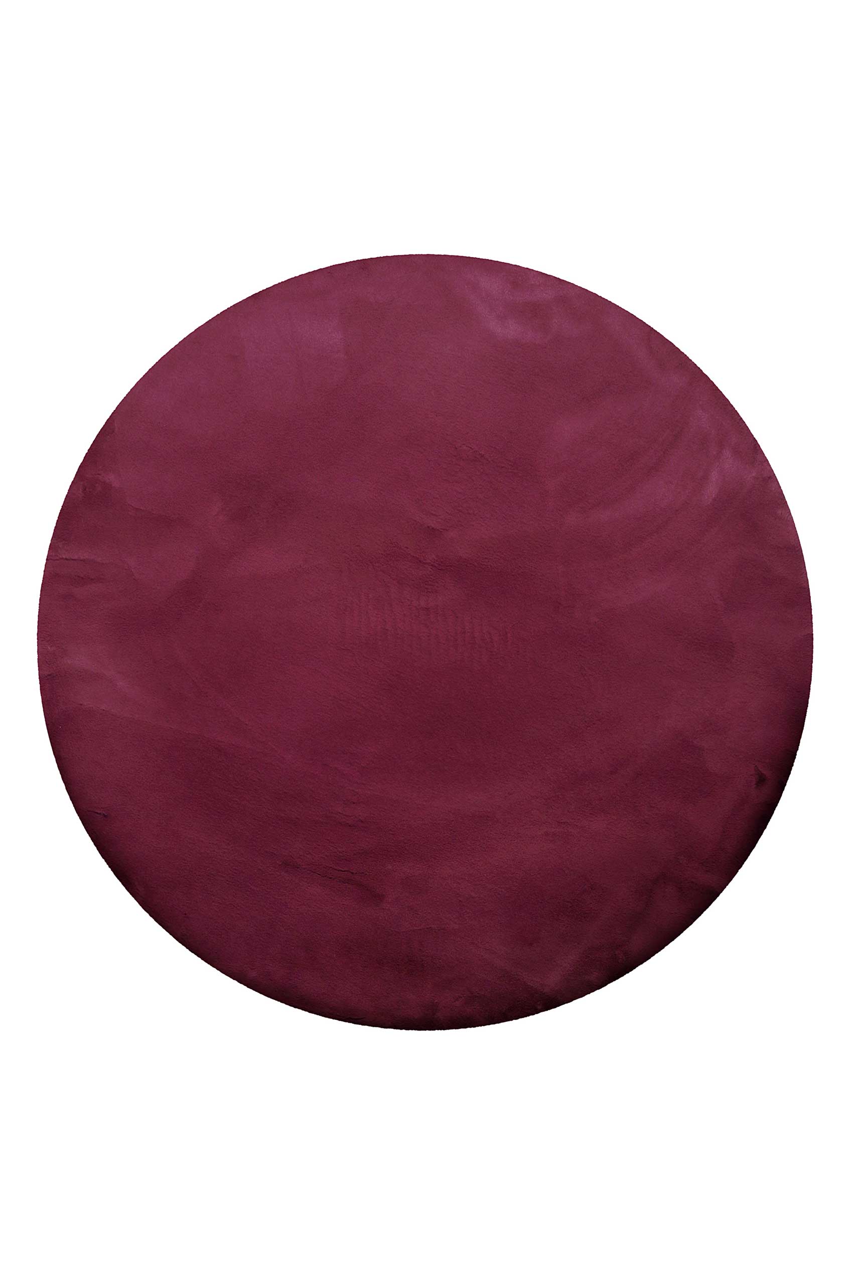 Teppich Rund Violett kuschelig & flauschig 