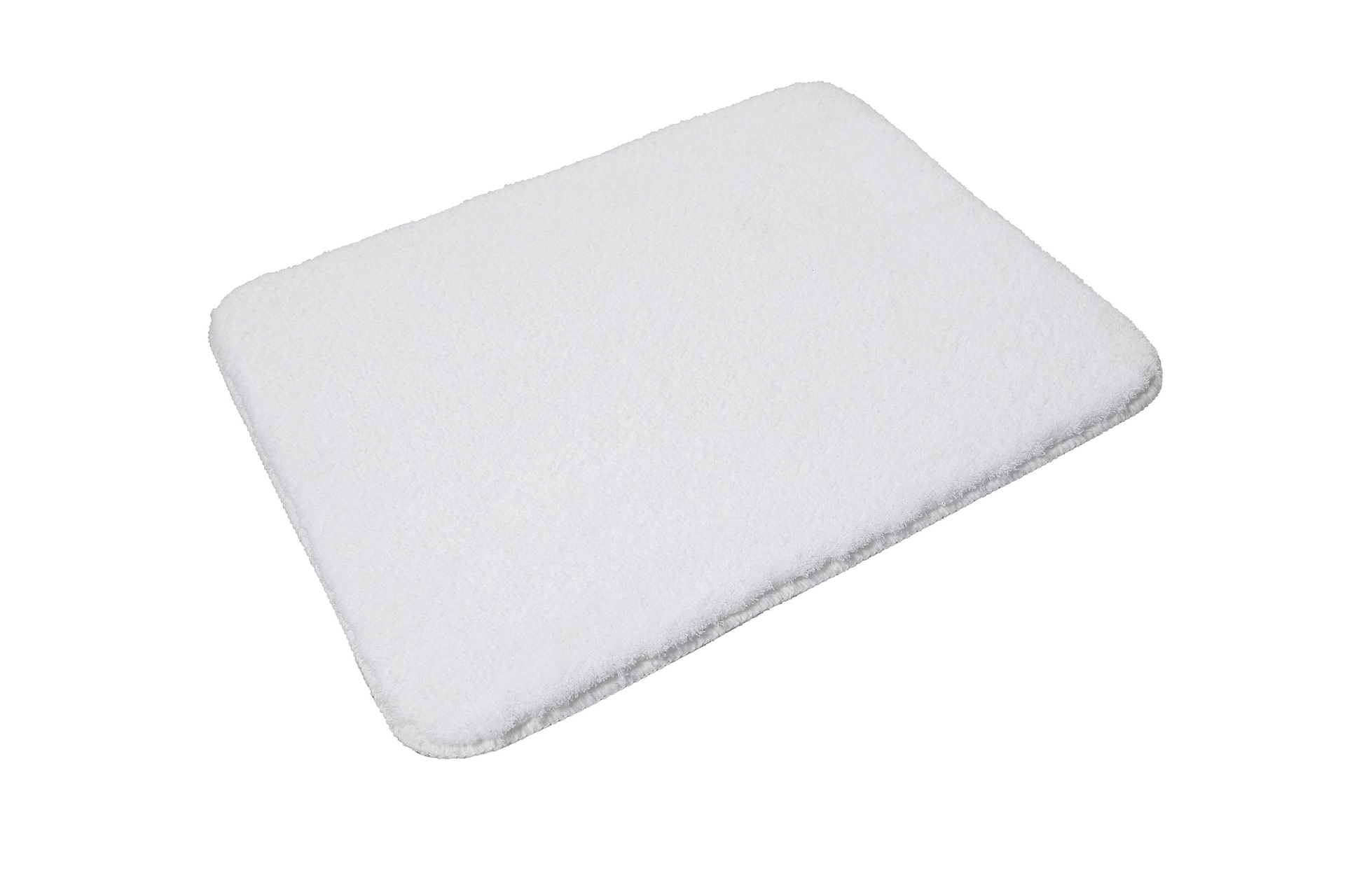 Badteppich Weiß