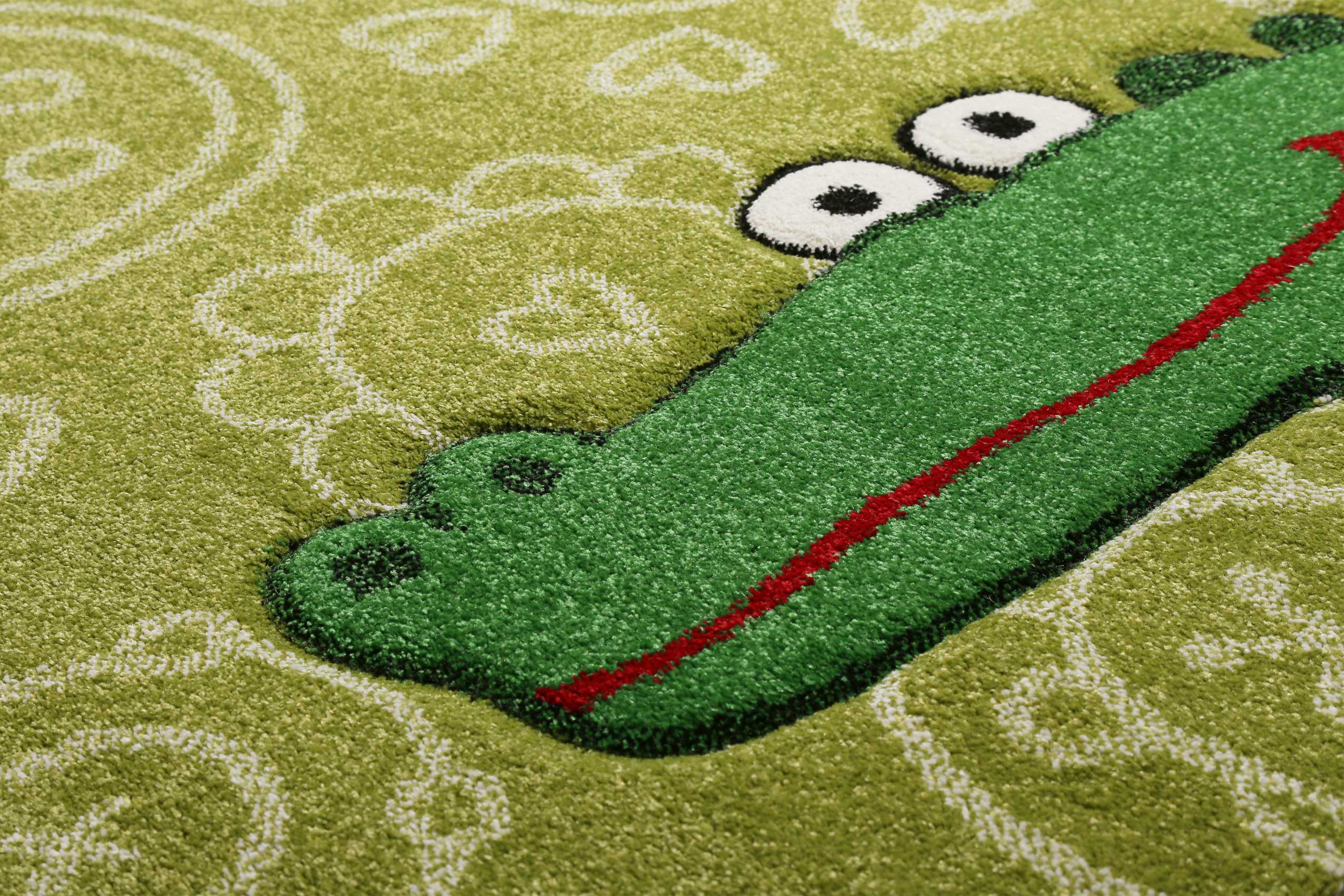 Sigikid Kinderteppich grün » Crocodile « - Ansicht 5