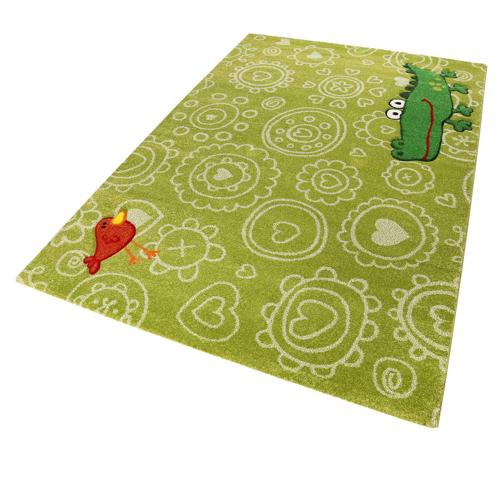 Sigikid Kinderteppich grün 