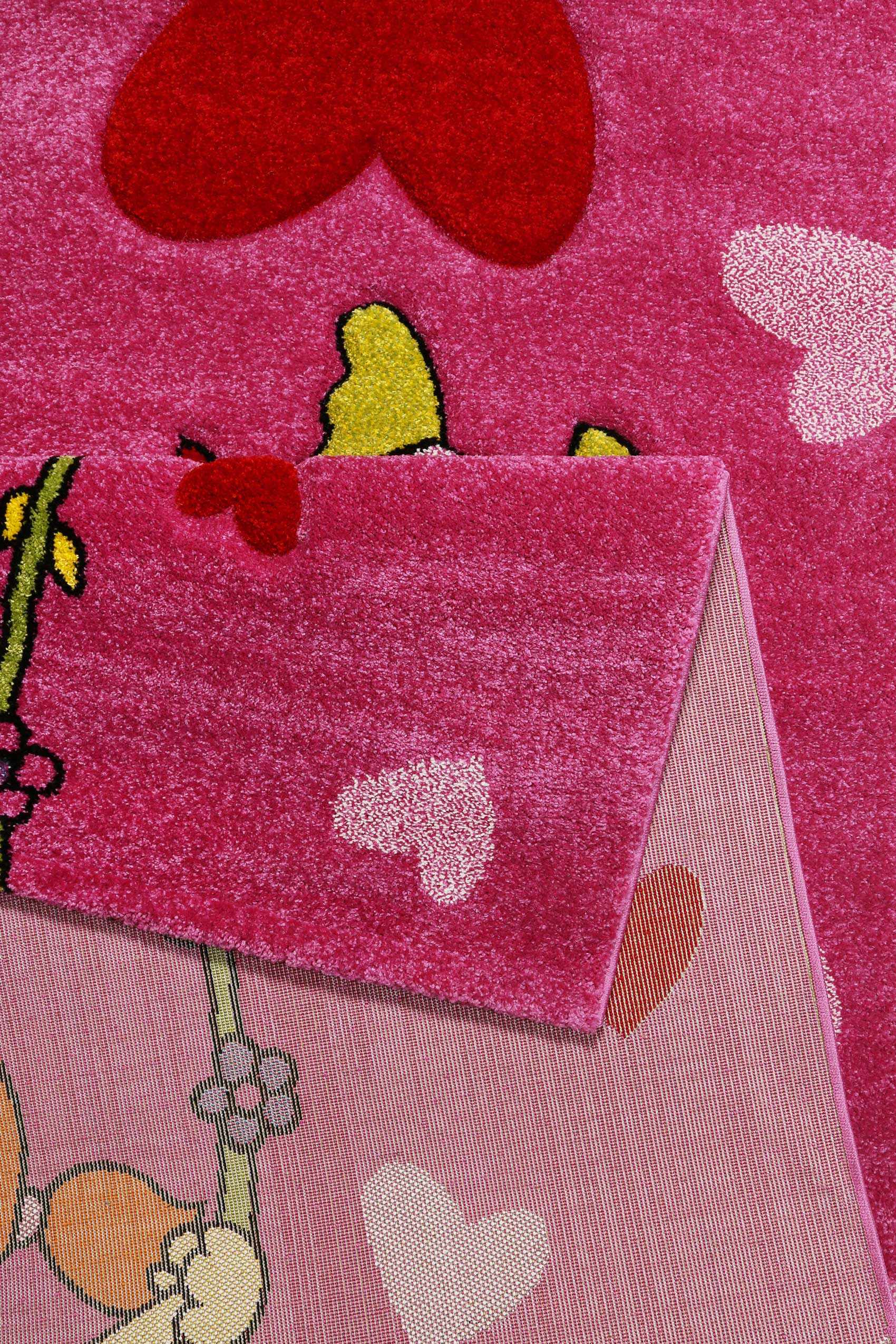 Kinderteppich pink rosa » Pinky Queeny «  Sigikid - Ansicht 3