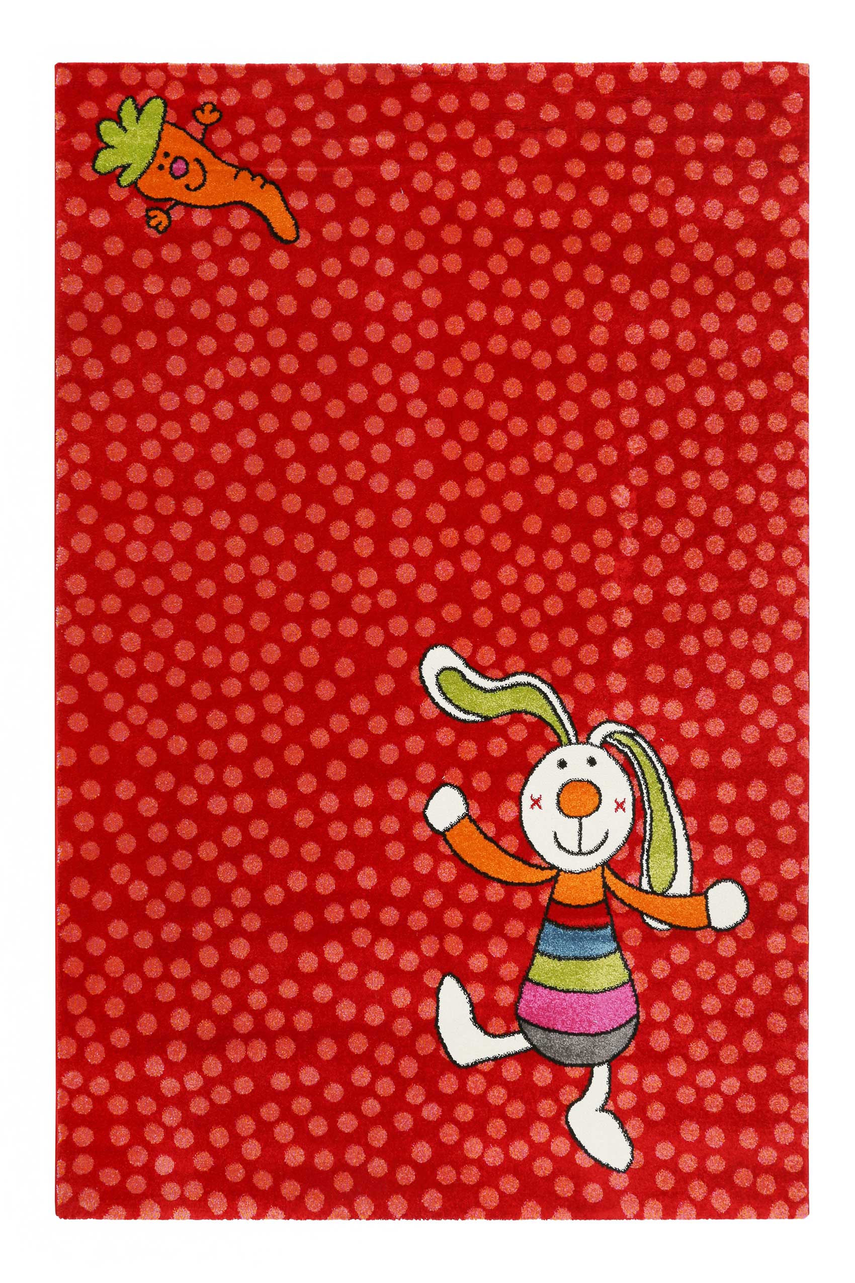 Sigikid Kinderteppich Rot