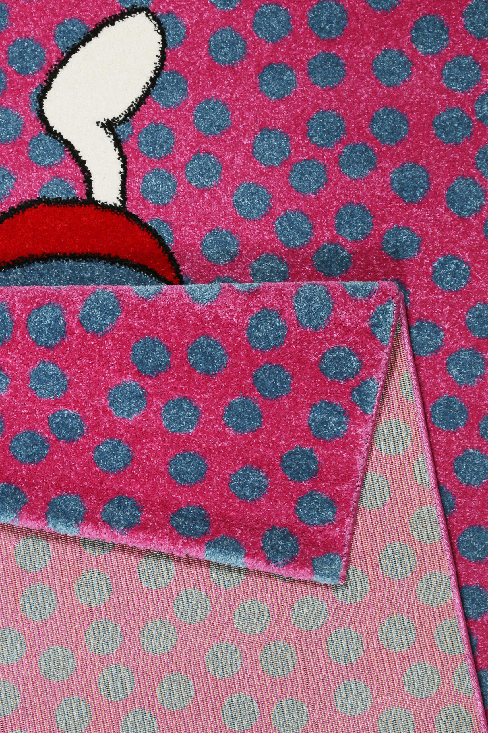 Sigikid Kinderteppich Pink Blau