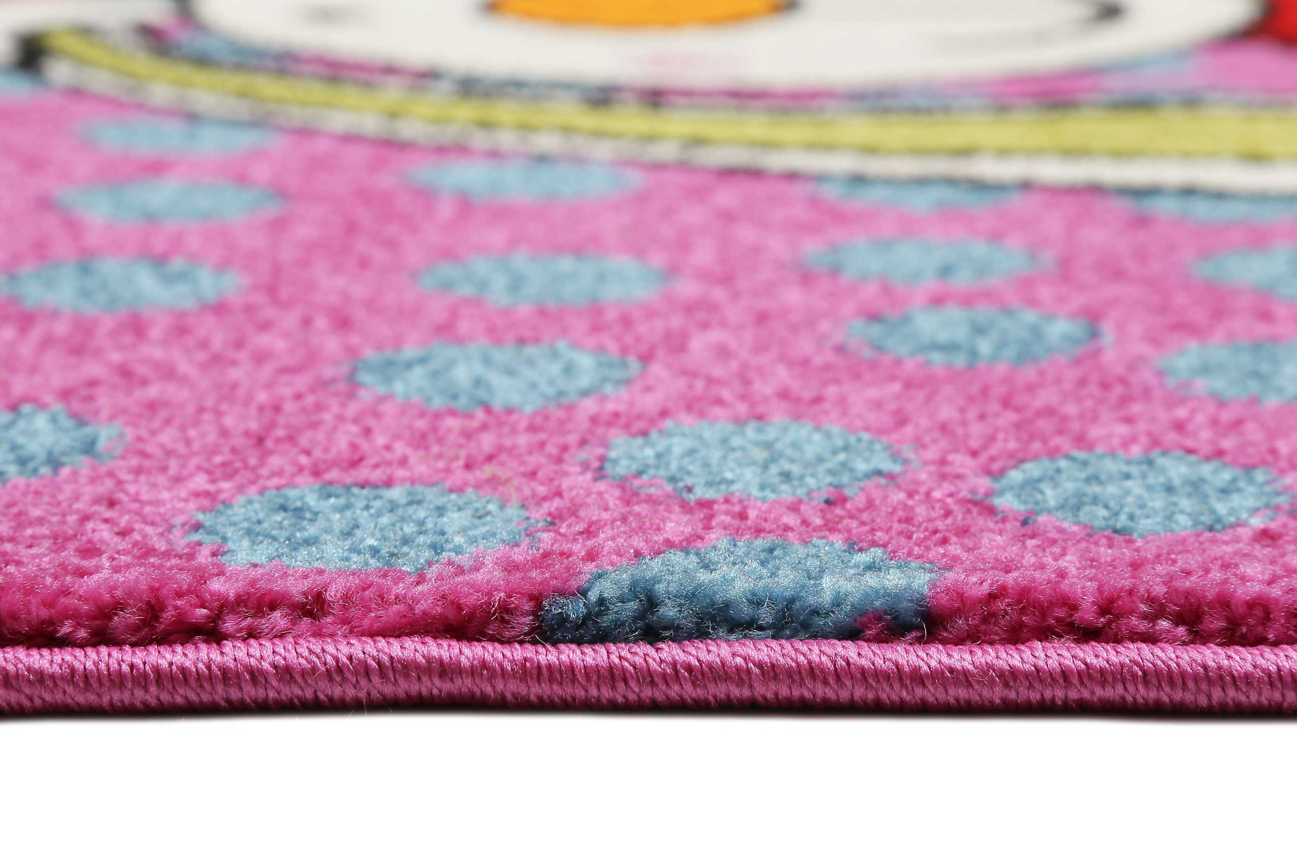 Sigikid Kinderteppich Pink Blau