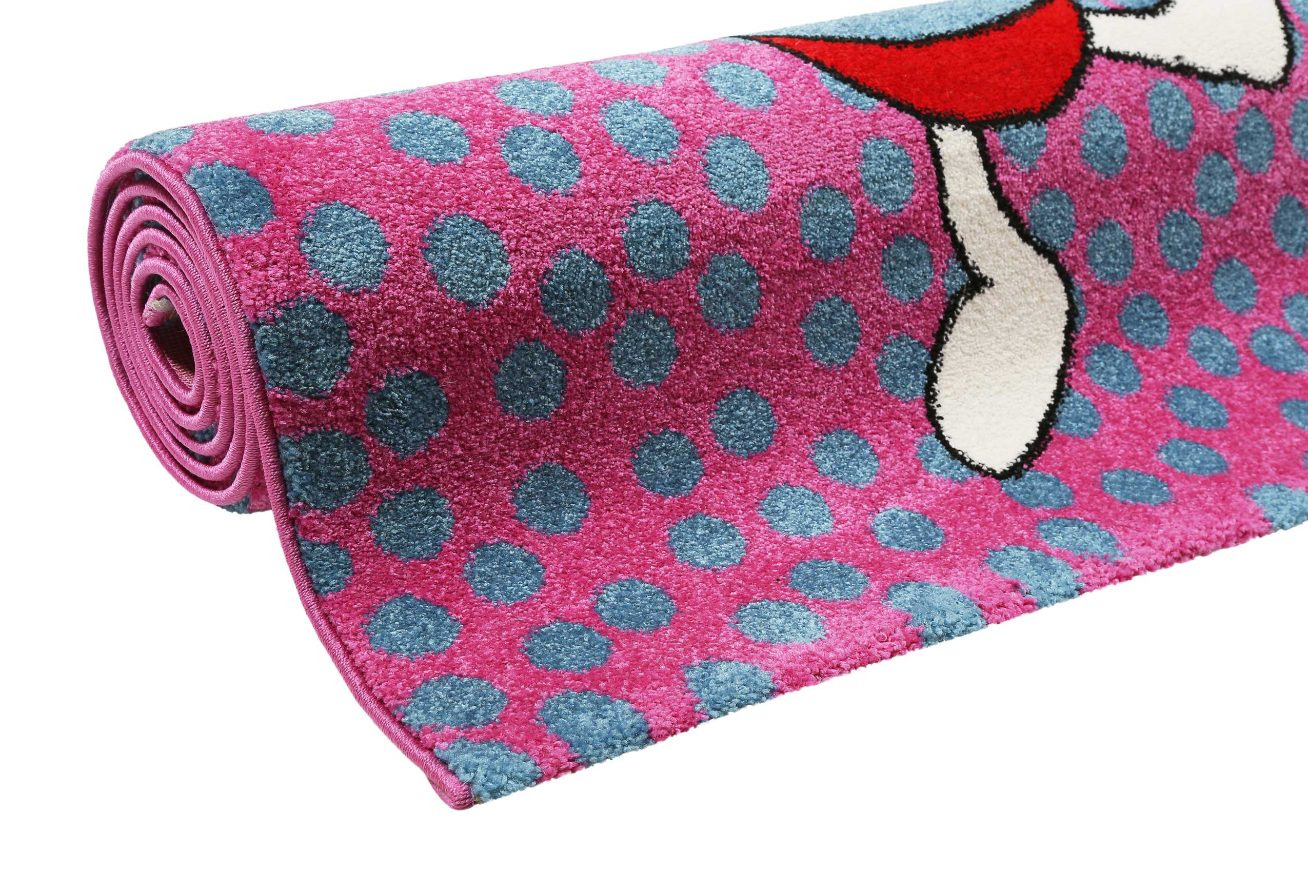 Sigikid Kinderteppich Pink Blau