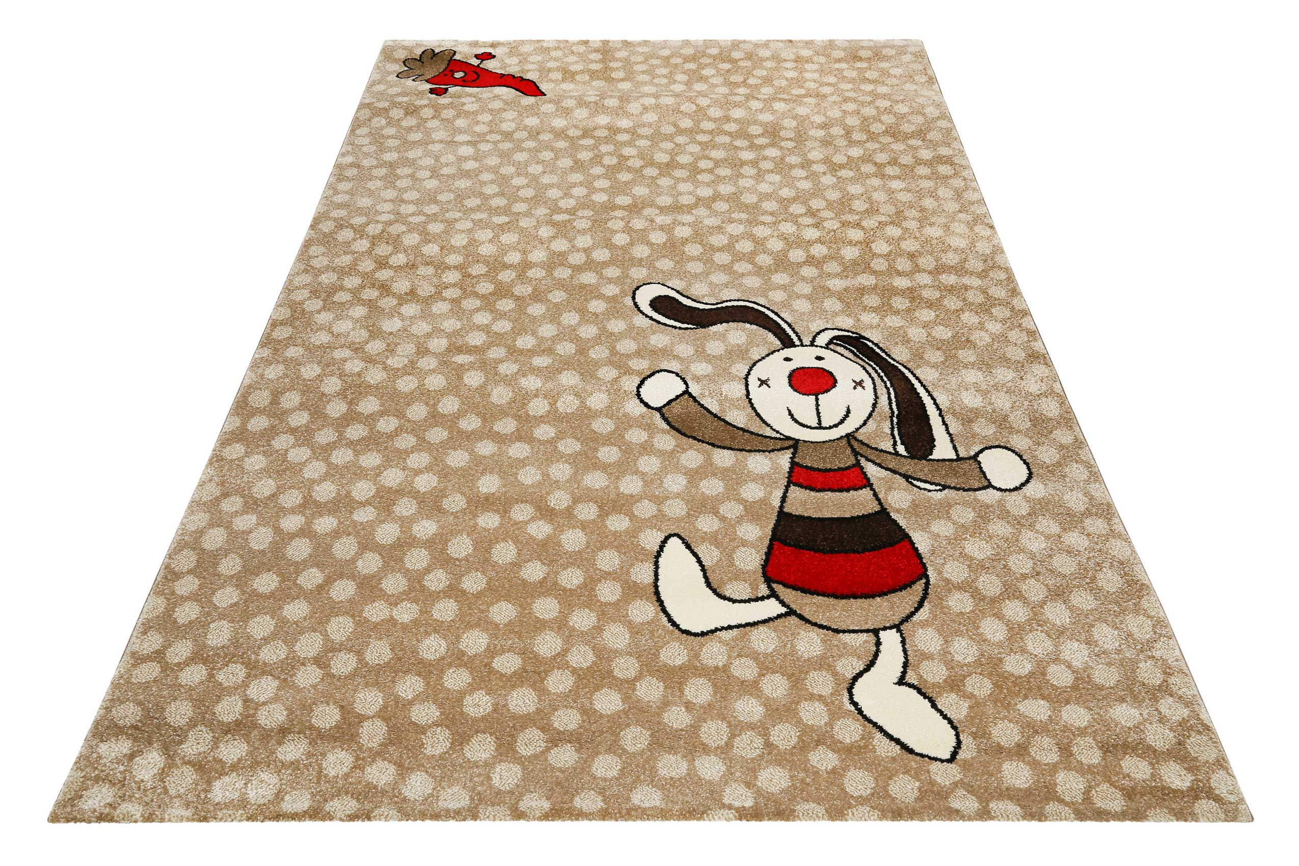 Sigikid Kinderteppich Beige Sand » Rainbow Rabbit « - Ansicht 2