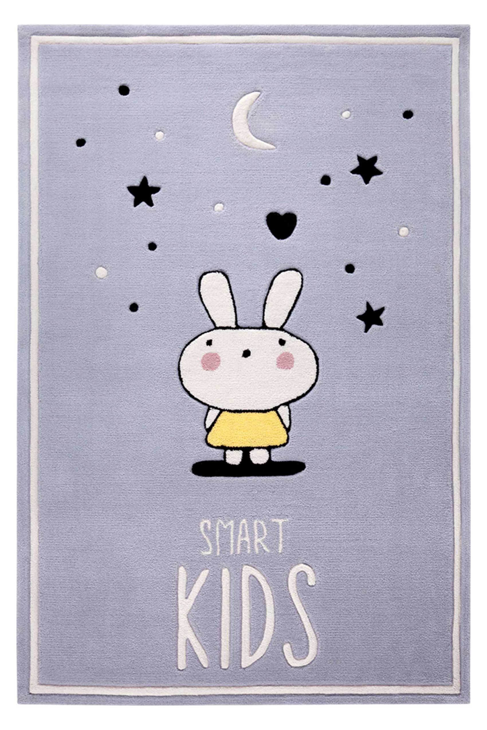 Kinderteppich Grau 