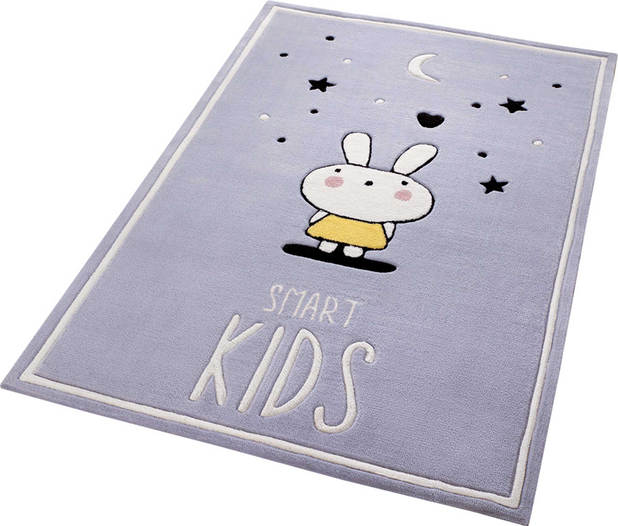 Kinderteppich Grau 
