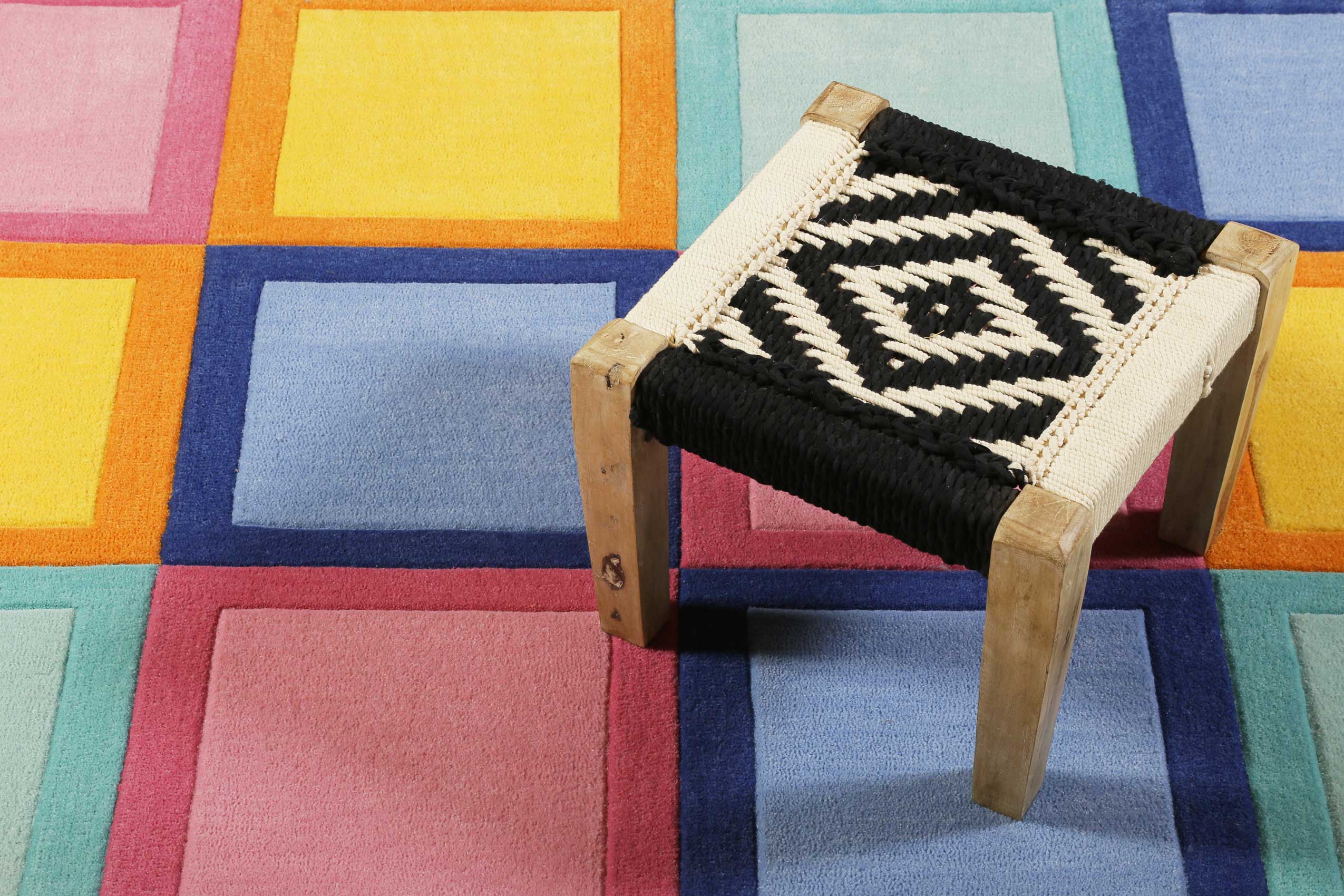 Kinderteppich Bunt » Domino Day « Smart Kids - Ansicht 7