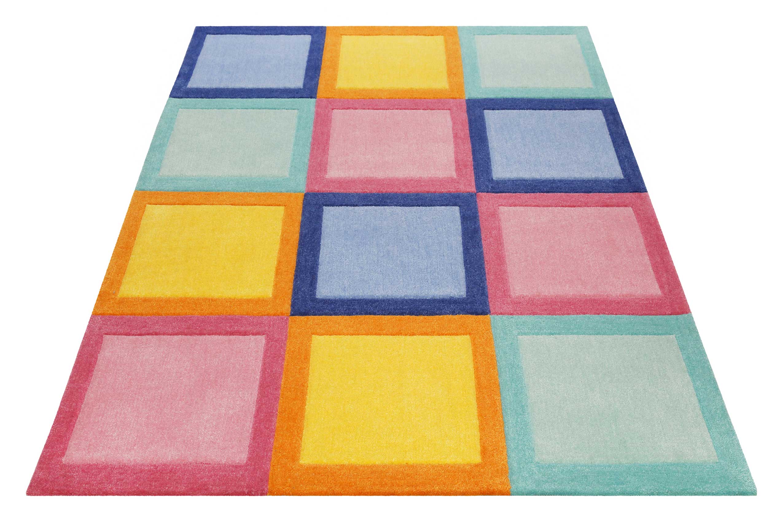 Kinderteppich Bunt » Domino Day « Smart Kids - Ansicht 2