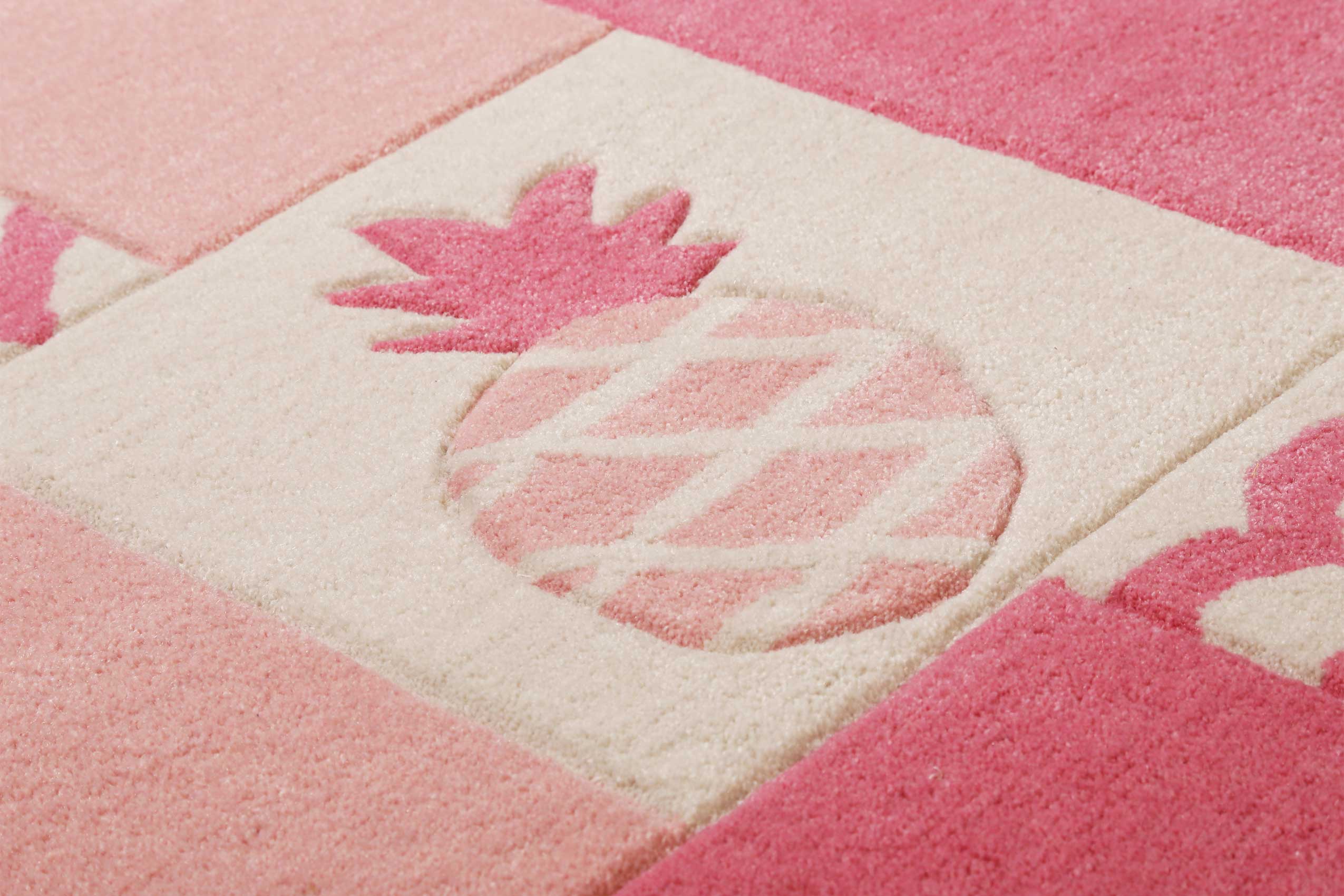 Kinderteppich Rosa 